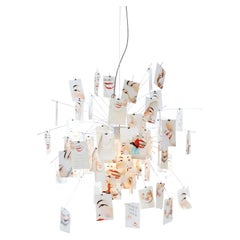 Suspension lamp Ingo Maurer Zettel'z Laughing Buddha