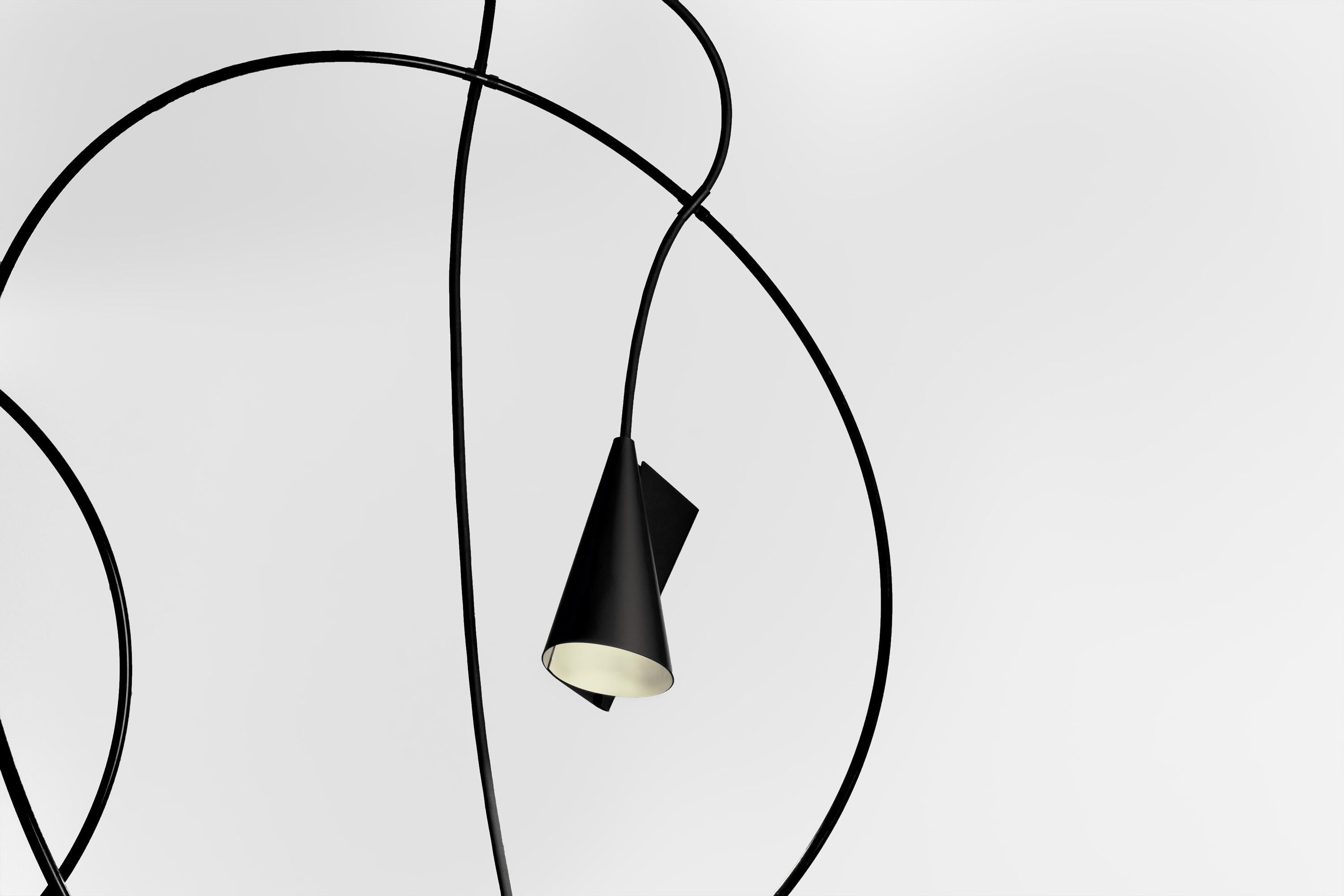 Lampada a sospensione a LED Ingo Maurer Signature - Set di 3 in vendita 2