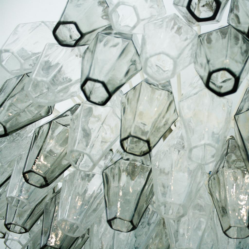 Murano Glass Suspension Lamp Model 