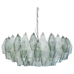 Suspension Lamp Model "Poliedri" Designed by Carlo Scarpa and Edited by Venini