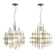 Suspension Lamp Mogg METRICA - Gold
