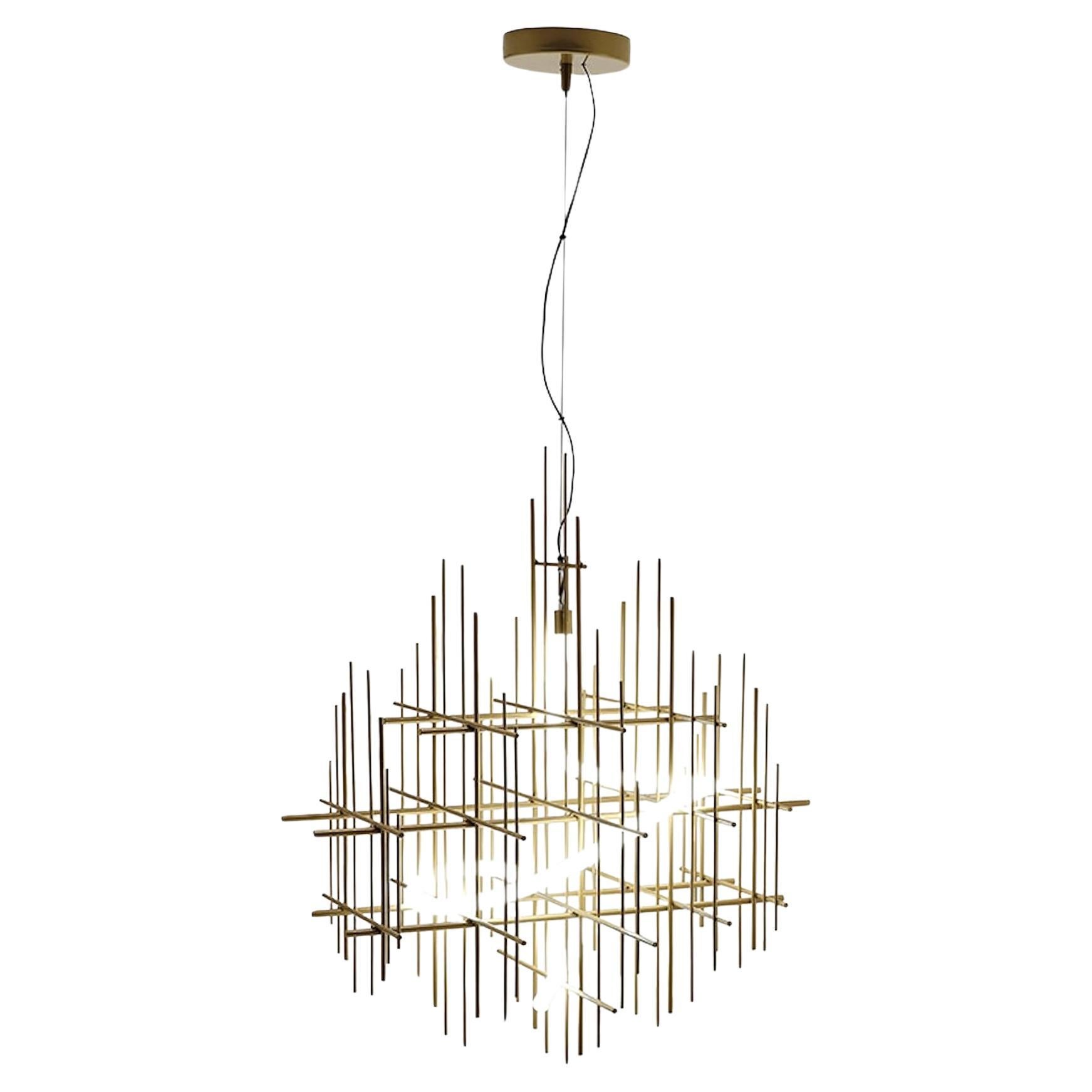 Suspension Lamp Mogg METRICA - Gold