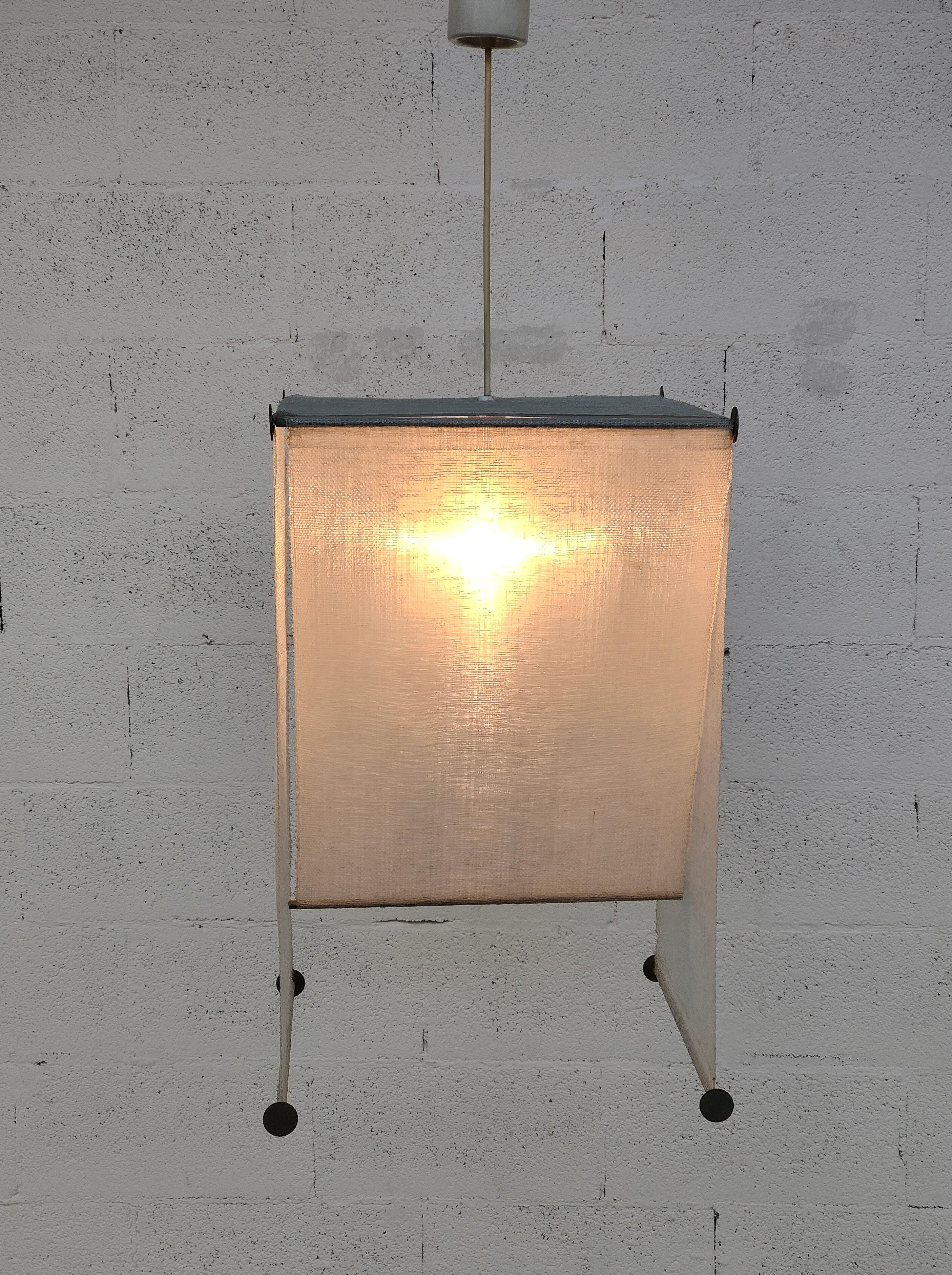 Suspension Lamp TELI KD51 by Achille, Piergiacomo Castiglioni for Flos 60s 70s In Good Condition In Padova, IT