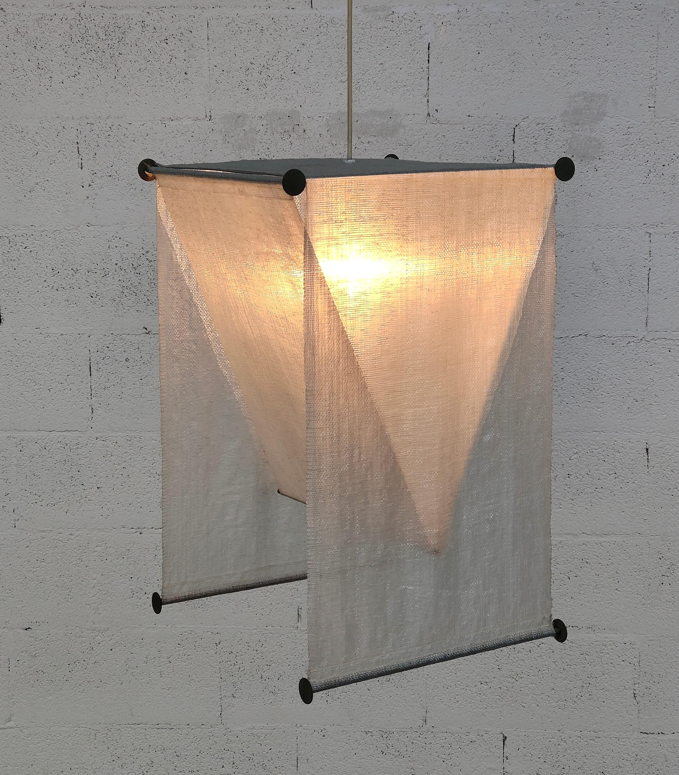 Aluminum Suspension Lamp TELI KD51 by Achille, Piergiacomo Castiglioni for Flos 60s 70s