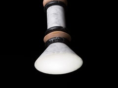 Marble Suspension Lamp "Totem"