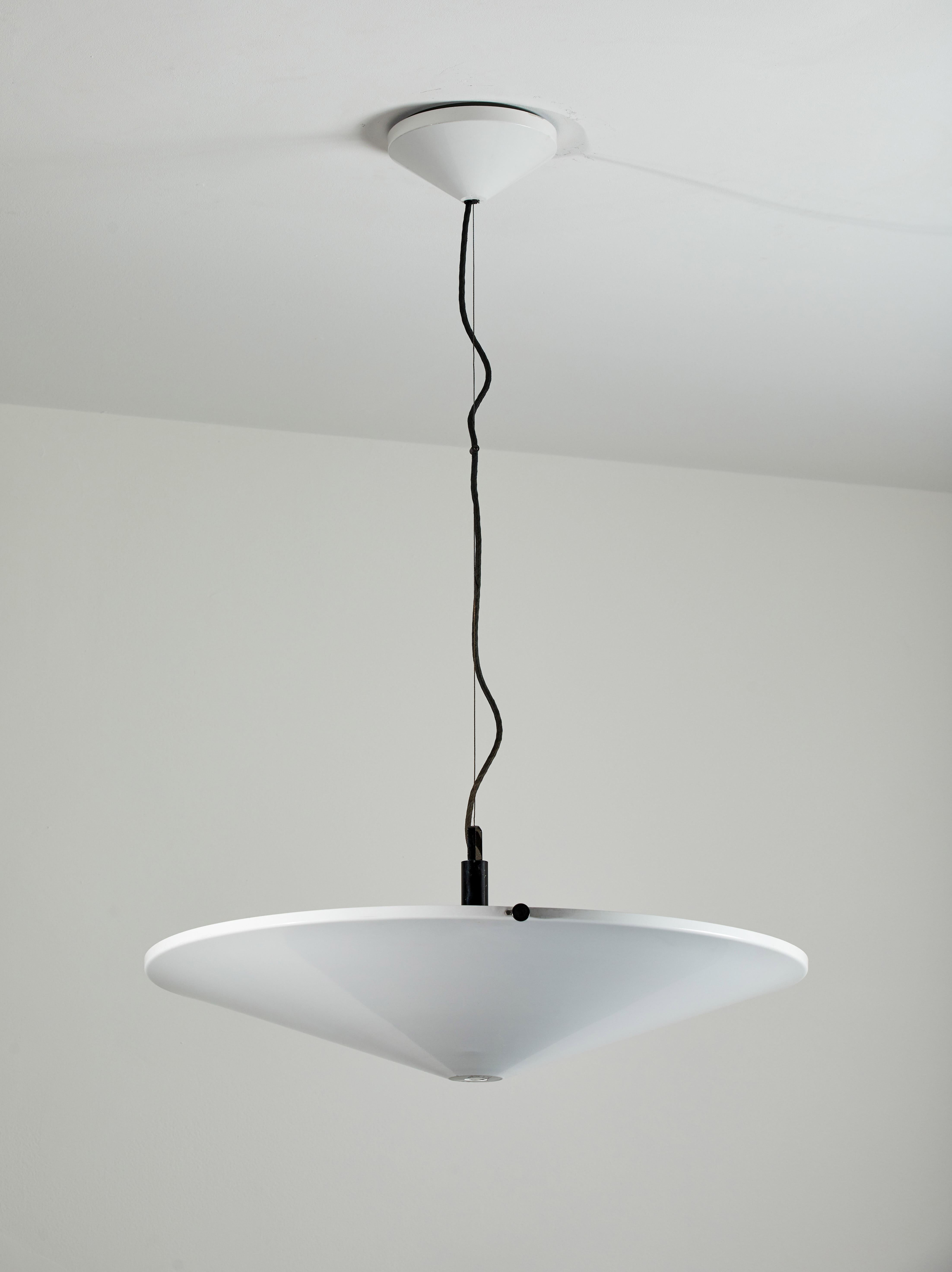 Italian Suspension Light by Arteluce For Sale