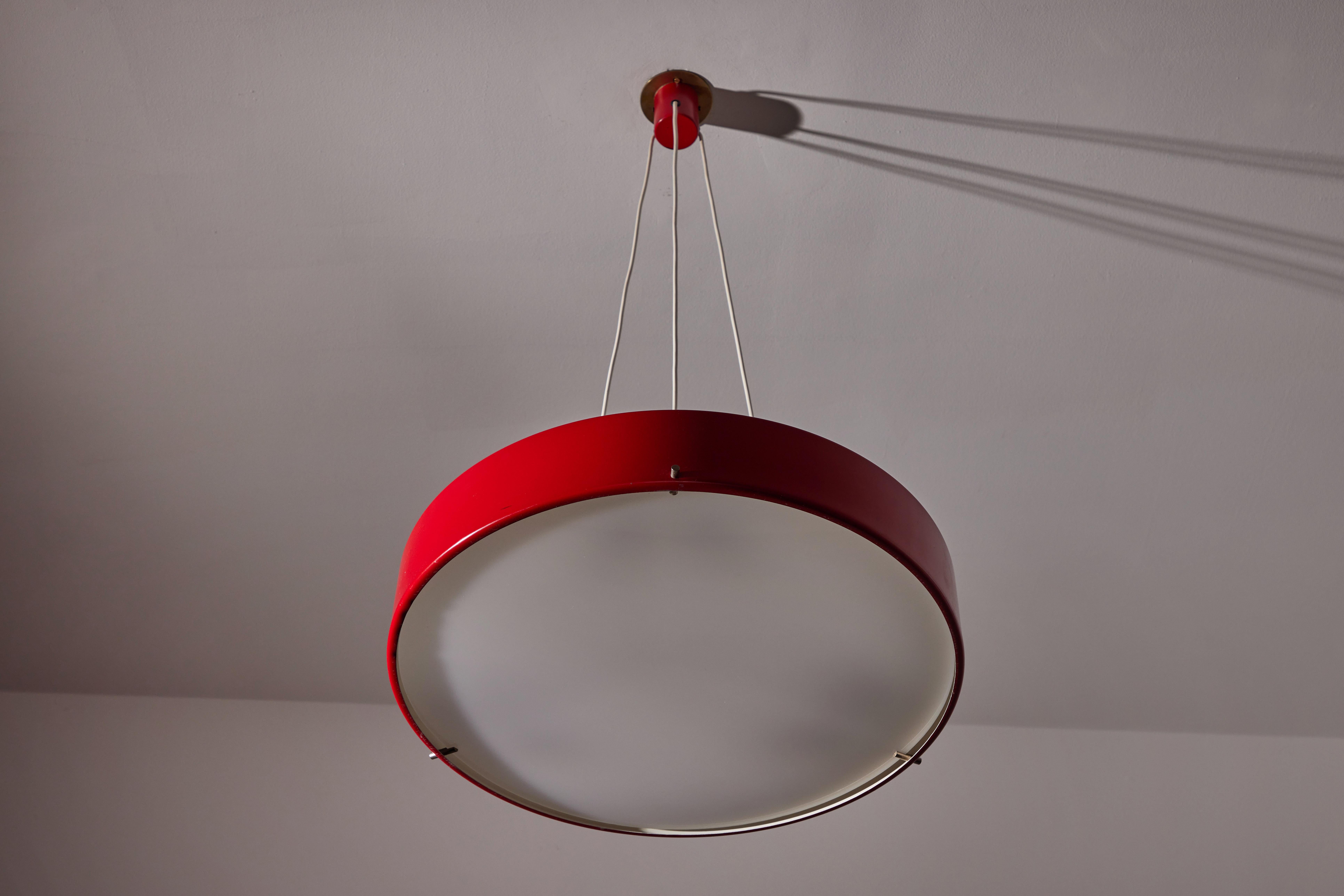 Acrylic Suspension Light by Bruno Gatta for Stilnovo