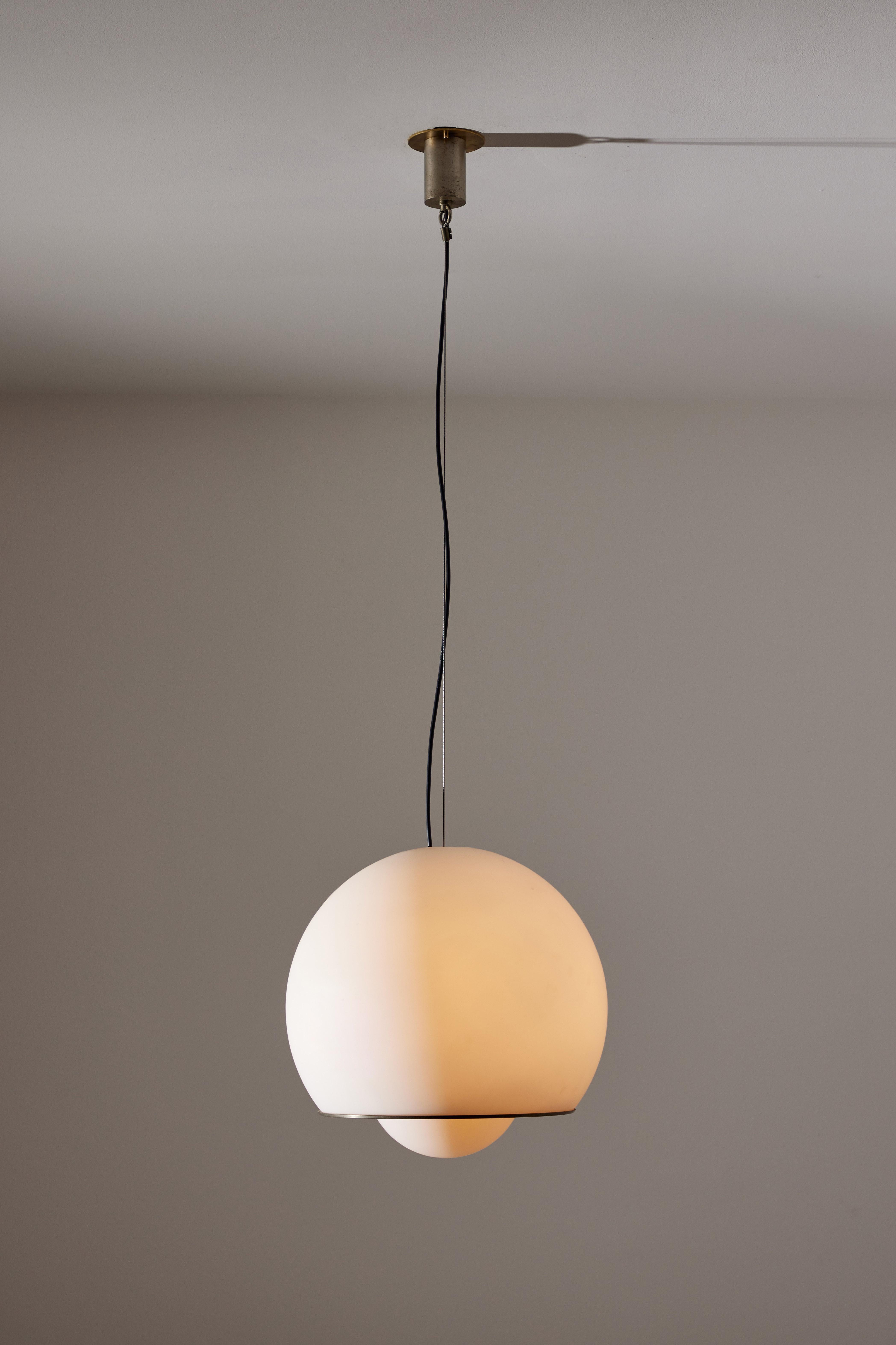 Mid-Century Modern Suspension Light by Fontana Arte