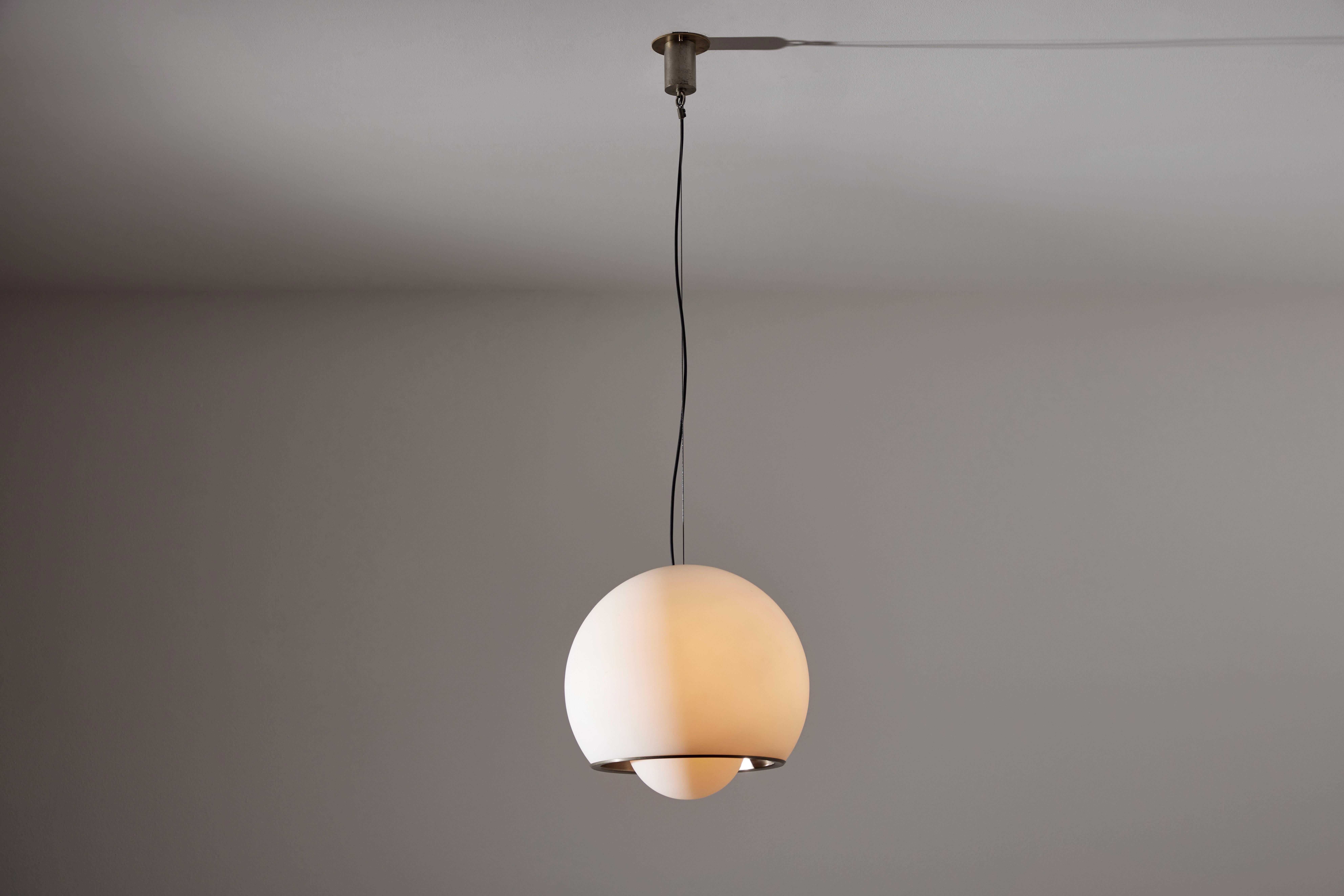 Suspension Light by Fontana Arte In Good Condition In Los Angeles, CA