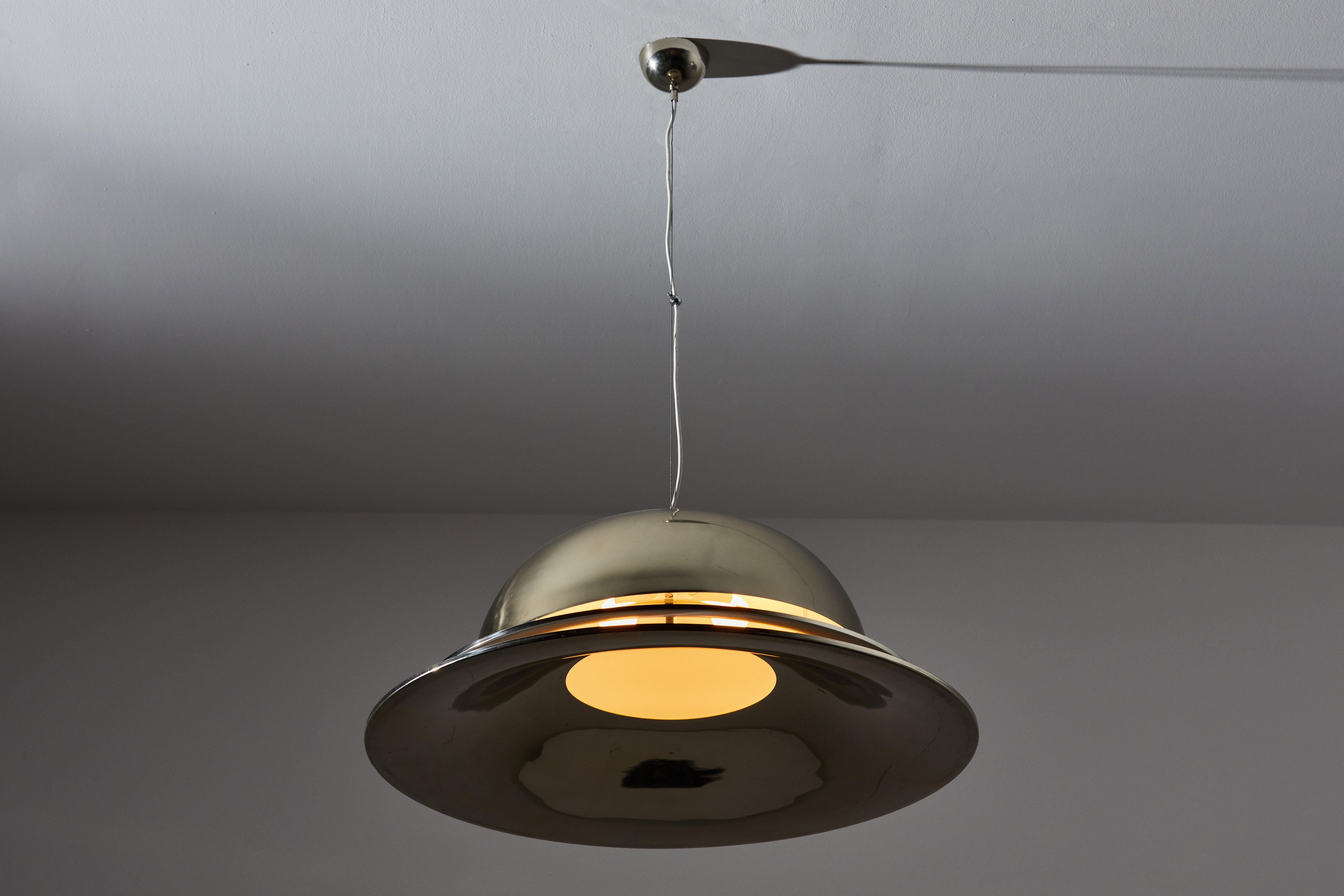 Suspension Light by Gianemilio Piero and Anna Monti for Fontana Arte In Good Condition In Los Angeles, CA