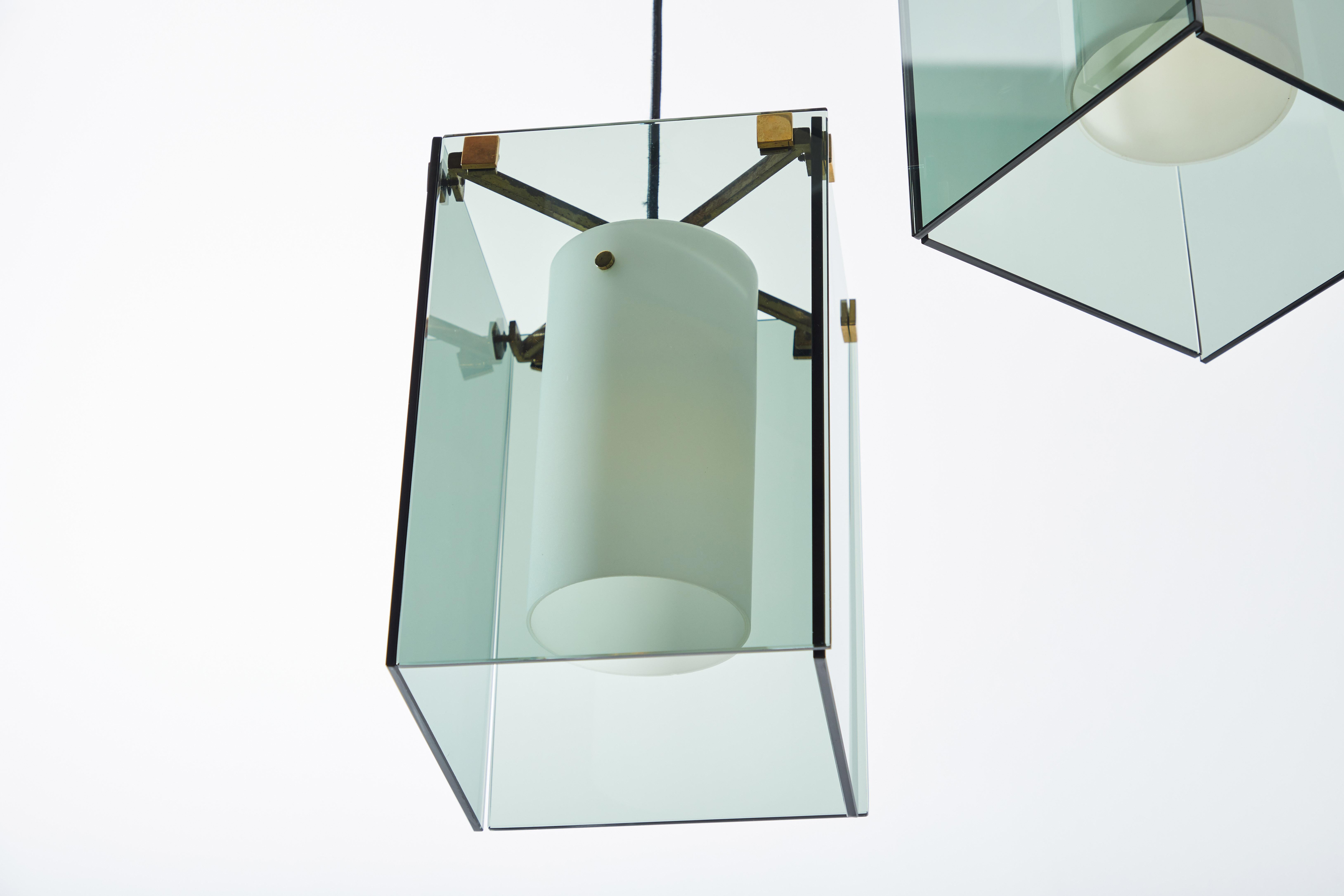 Suspension Light by Max Ingrand for Fontana Arte 7