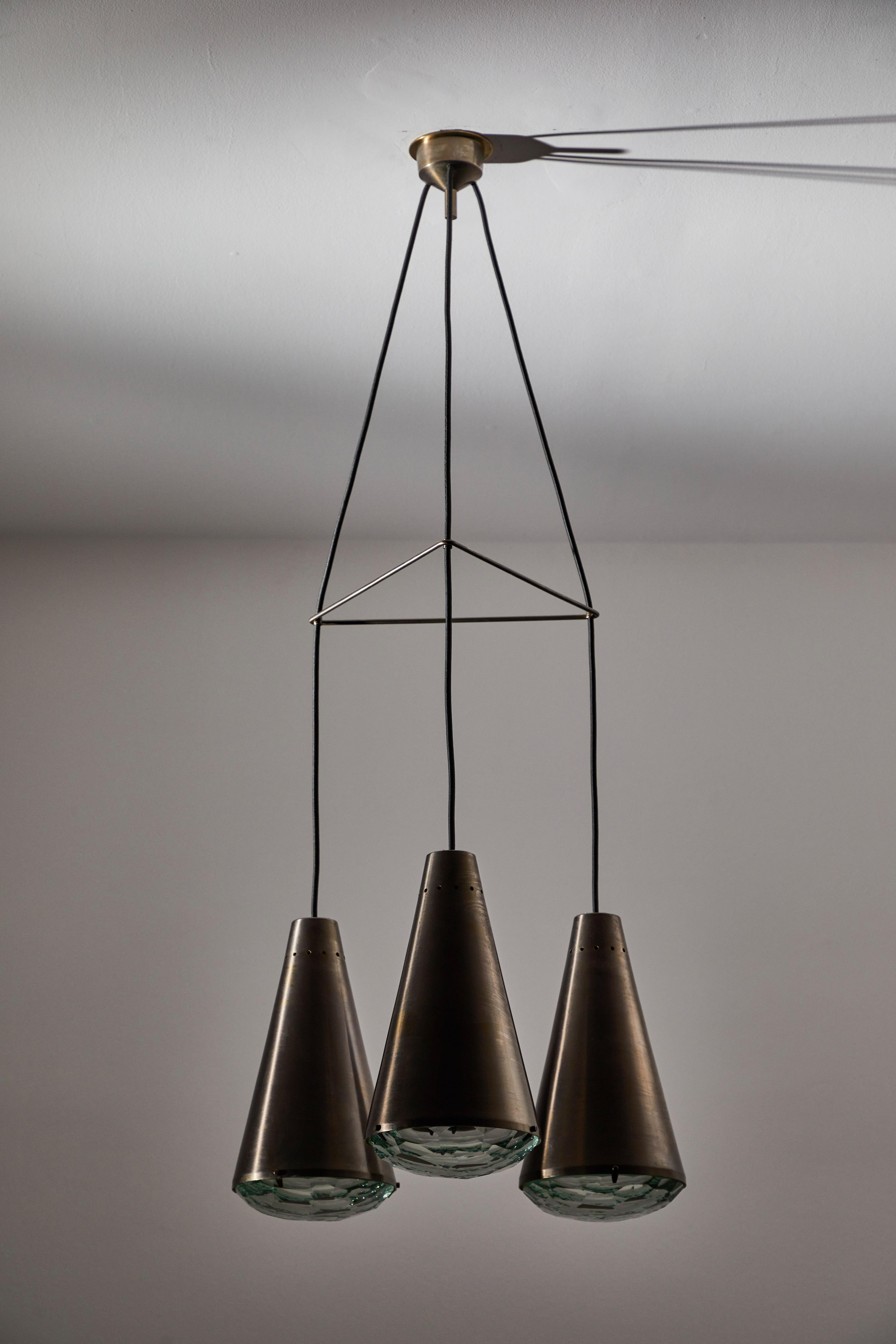 Suspension Light by Max Ingrand for Fontana Arte 1