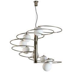 Vintage Suspension Light by Pia Guidetti Crippa for Lumi