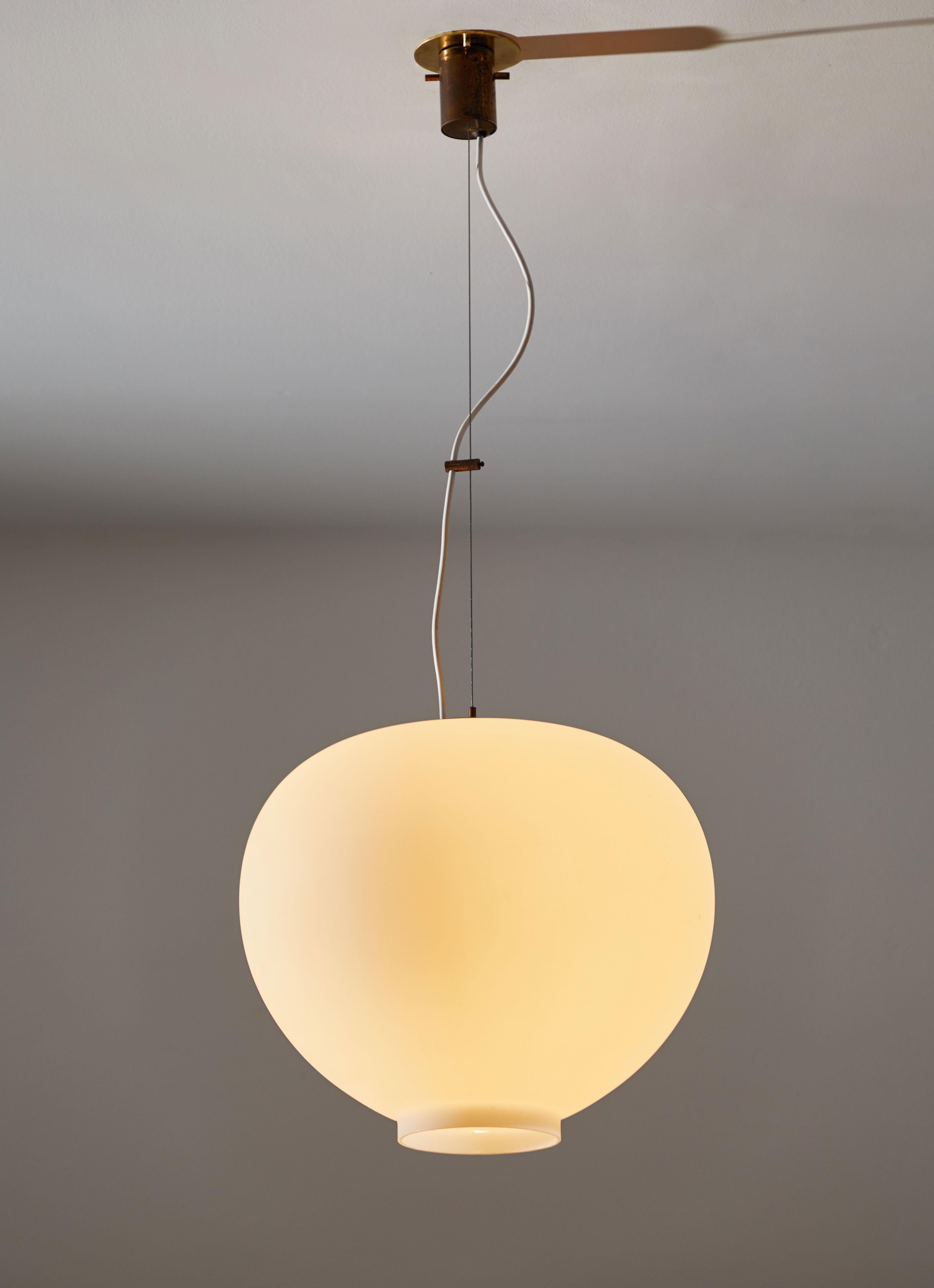 Mid-Century Modern Suspension Light by Stilnovo