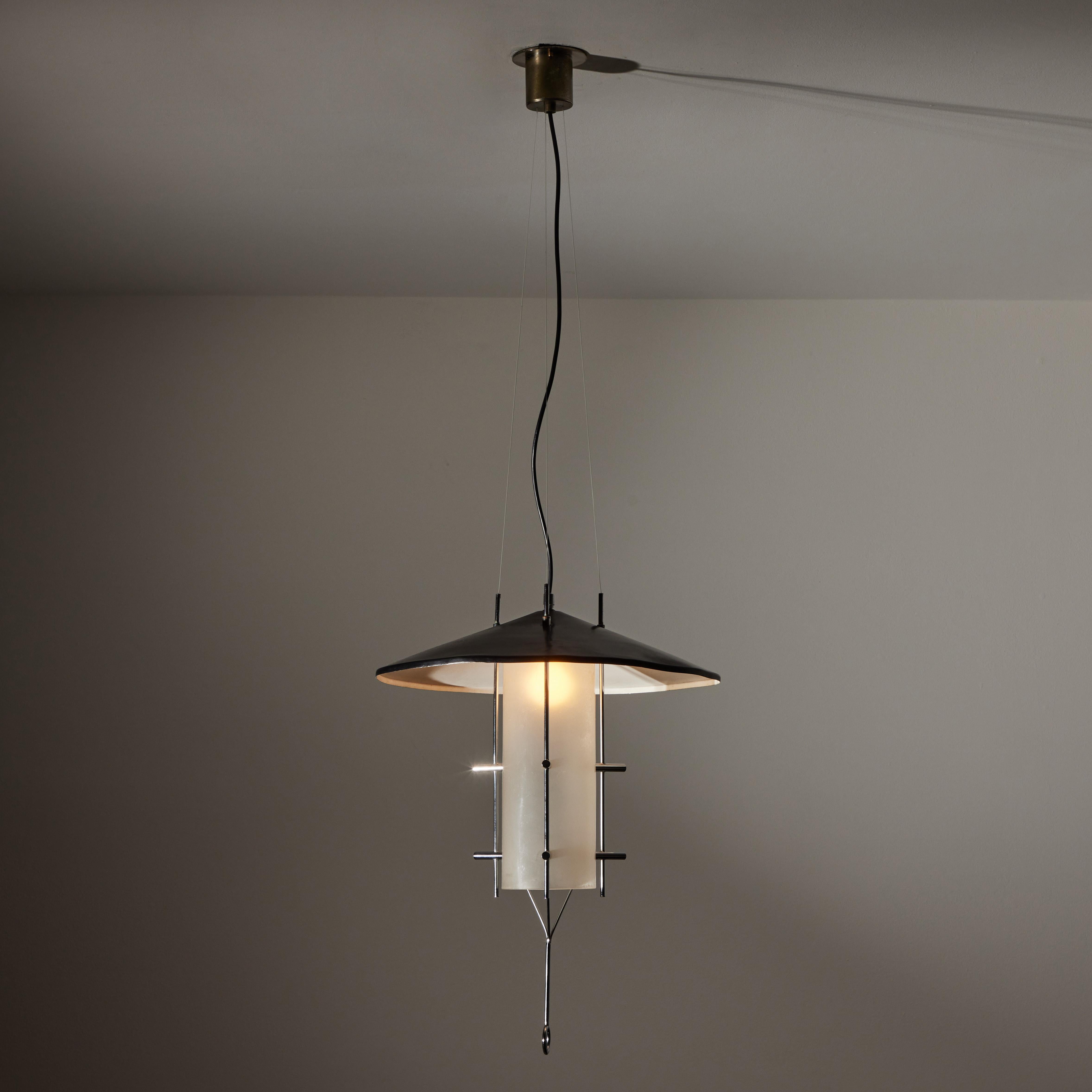 Mid-Century Modern Lampe à suspension de Stilnovo en vente