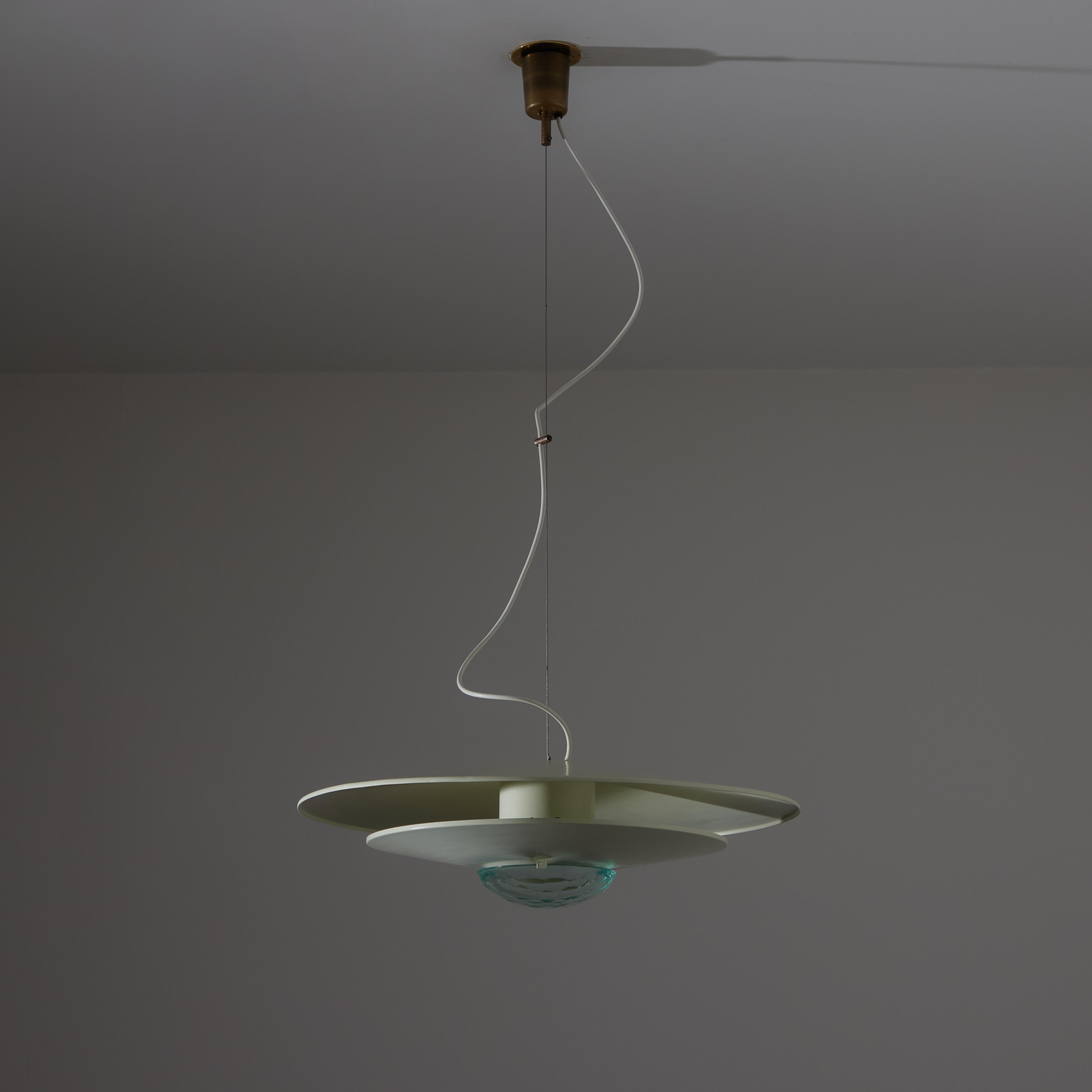 Mid-Century Modern Suspension Light by Stilnovo