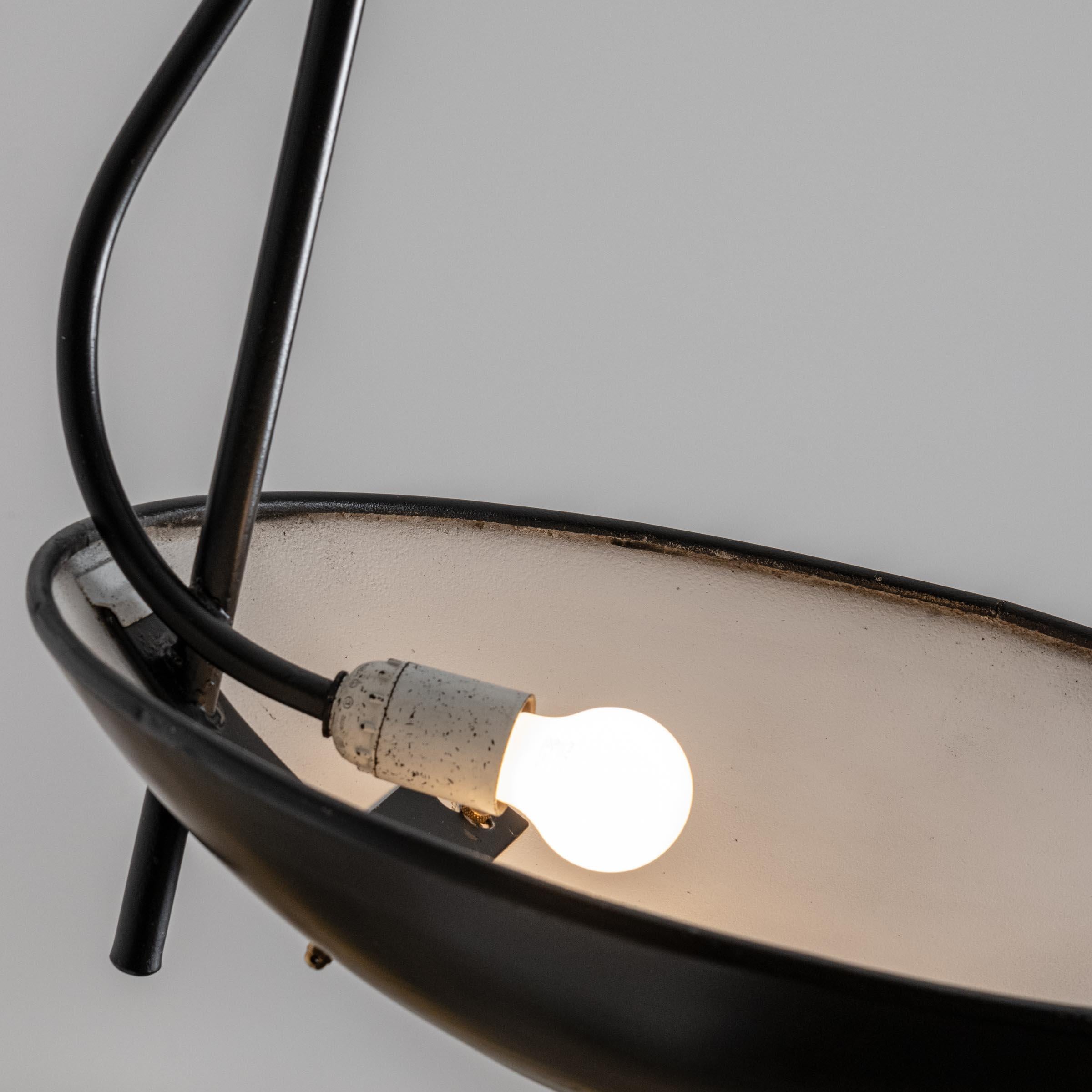 Enameled Suspension Light by Stilnovo For Sale