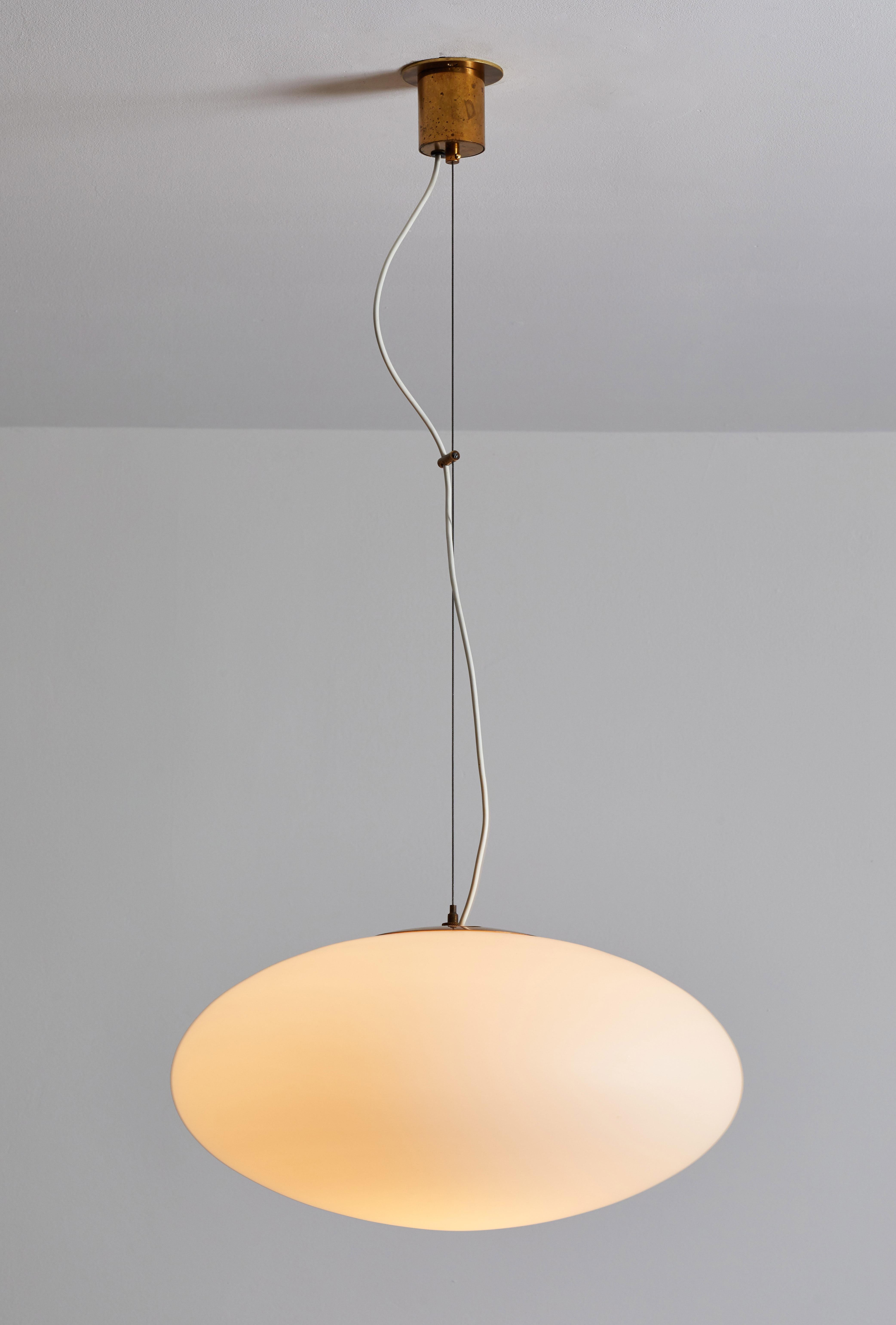 Mid-20th Century Two Suspension Lights by Stilnovo