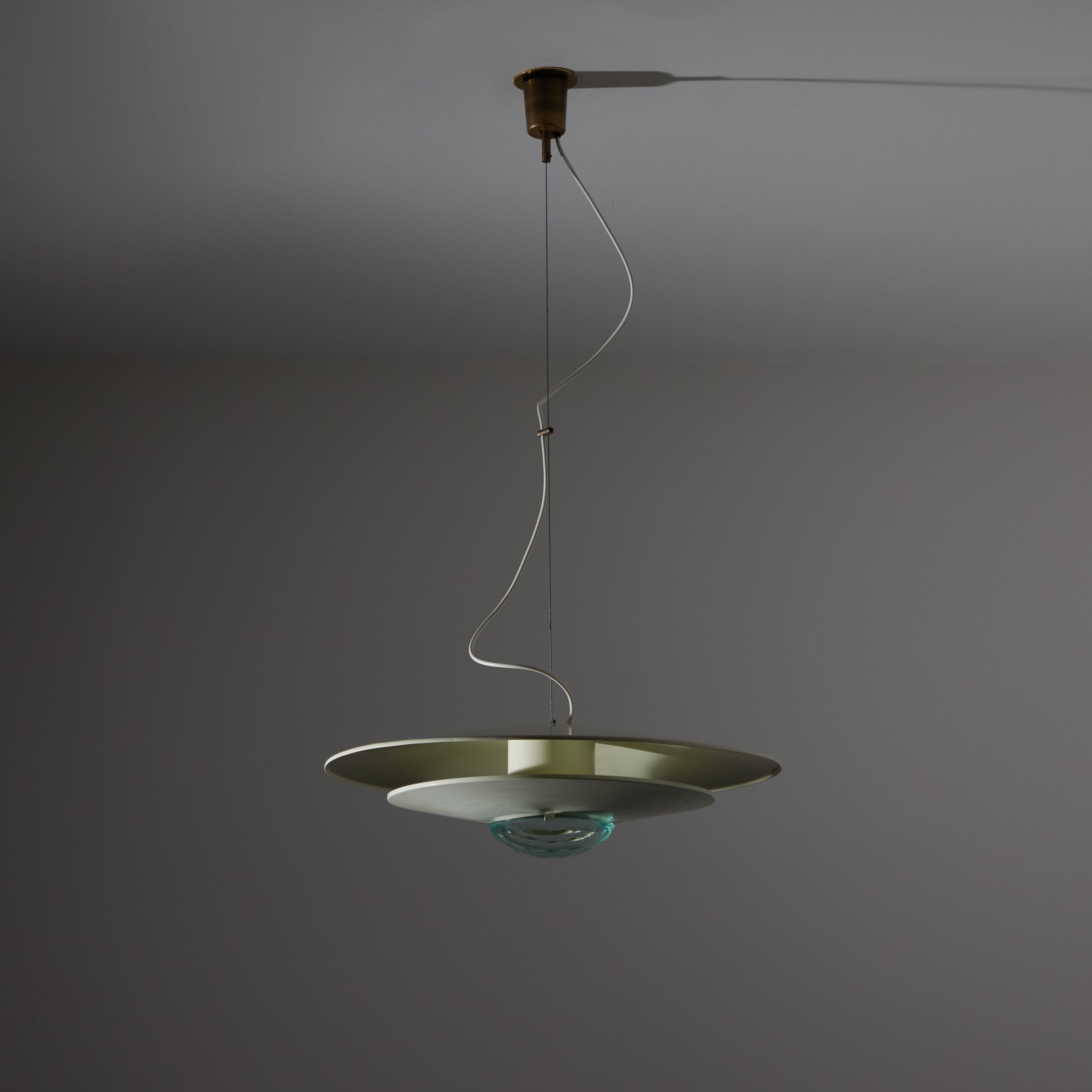 Cut Glass Suspension Light by Stilnovo