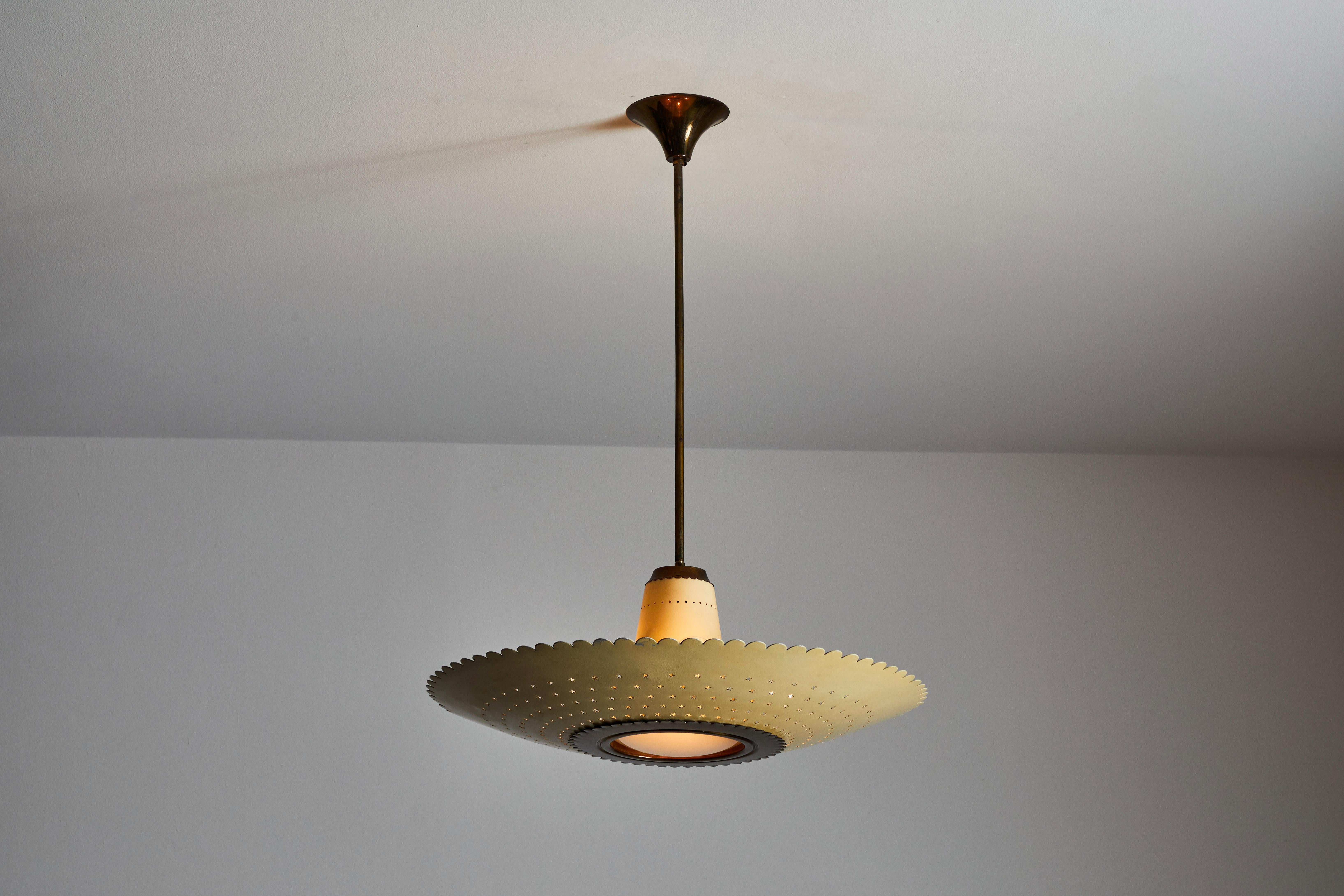Lacquered Suspension Light by Stilux