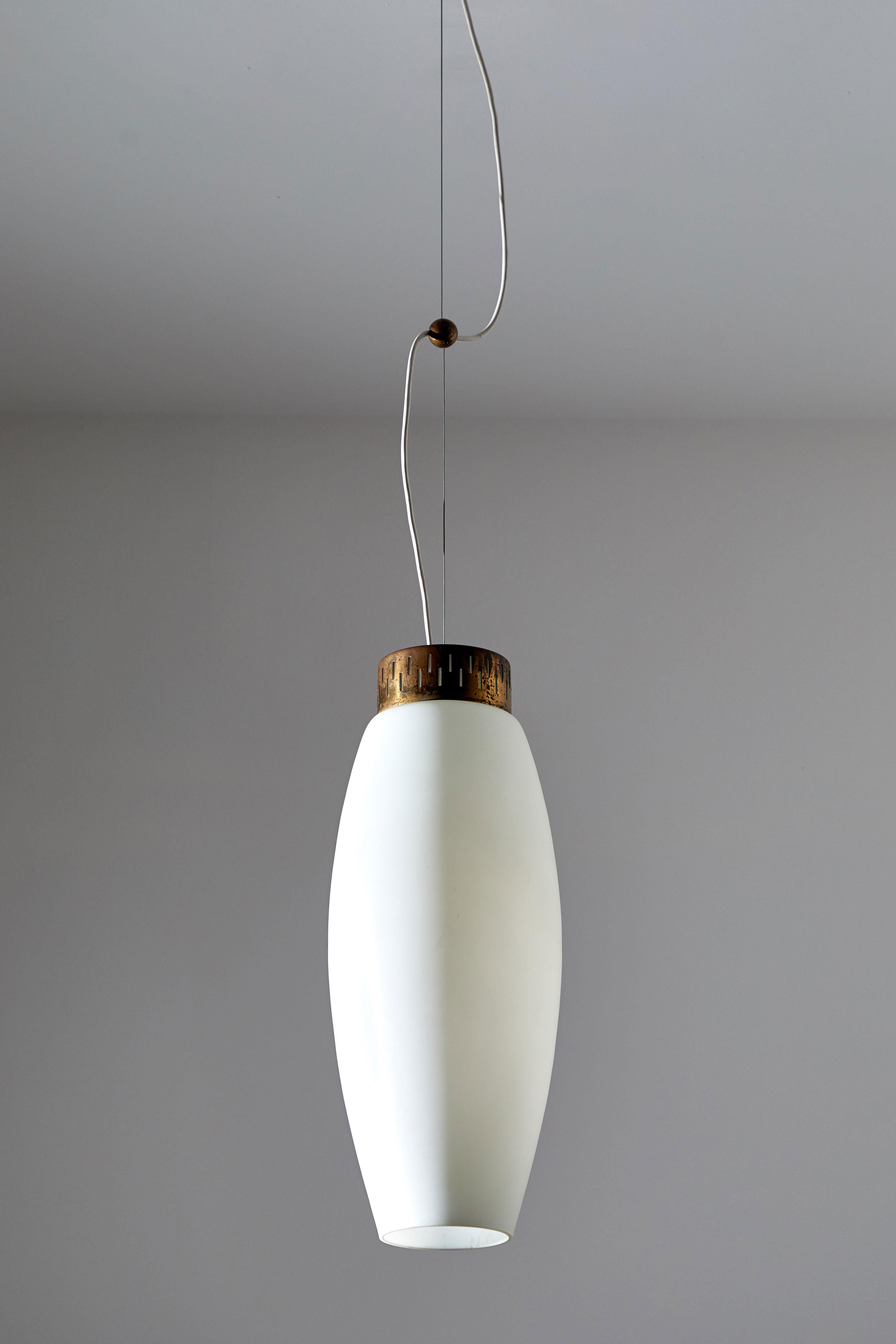 Suspension de lampe par Stilnovo Bon état - En vente à Los Angeles, CA