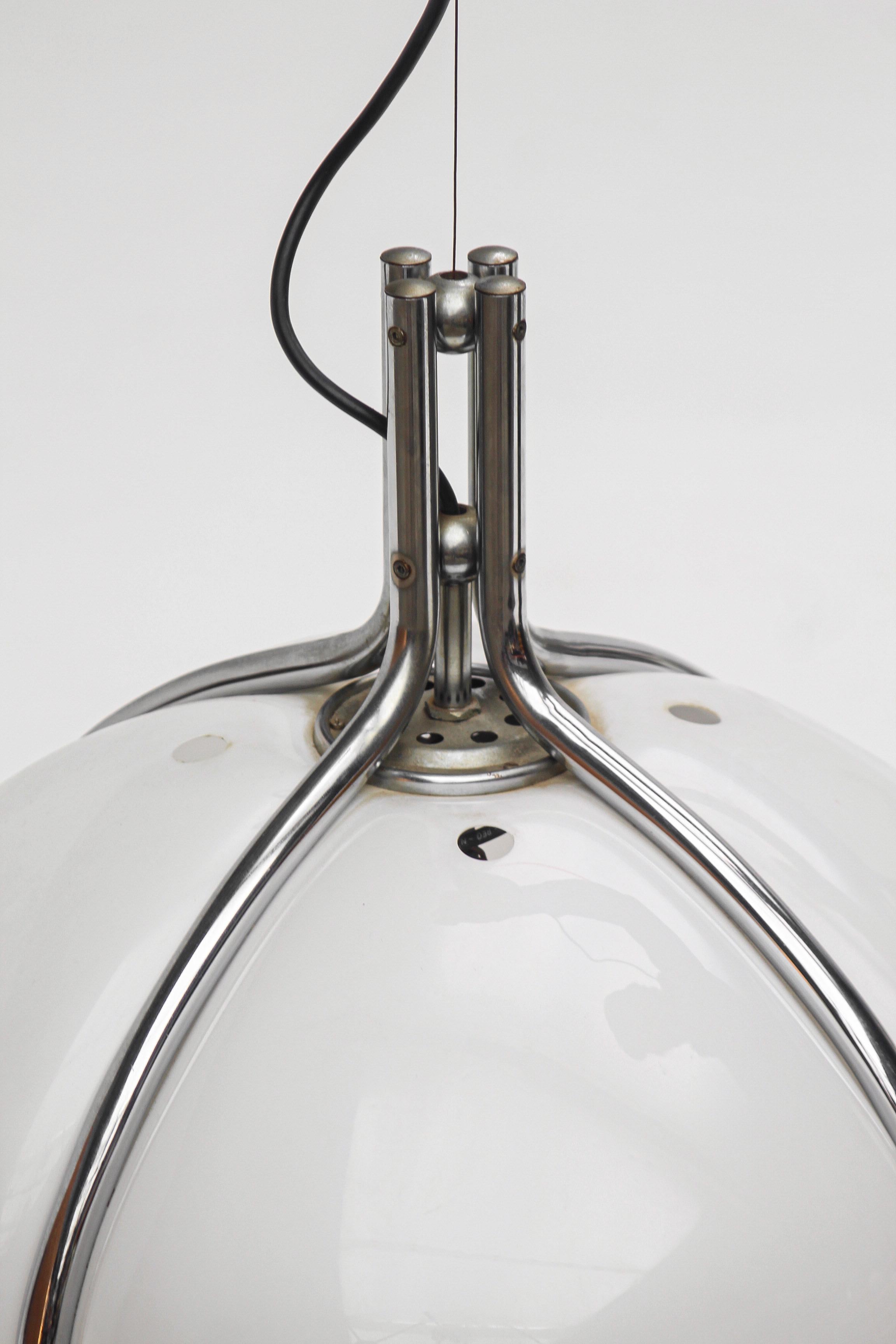 Aufhängung Quadrifoglio blanche von Gae Aulenti für Harvey Guzzini (Postmoderne) im Angebot