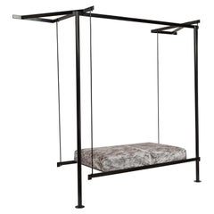 Art Deco Armchairs with Footstool in the Style of Pierre Chareau at 1stdibs