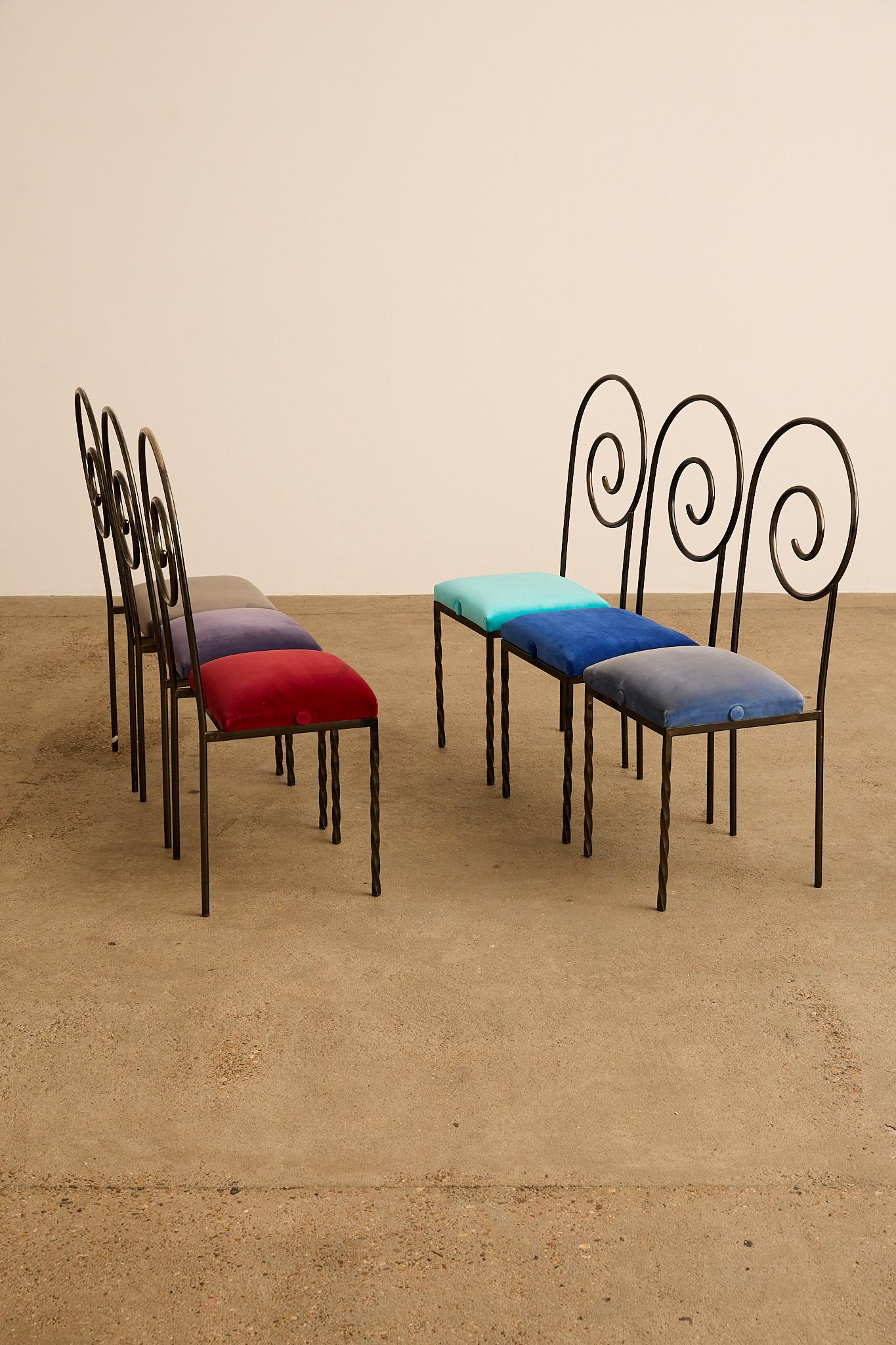 Sedie Suspiral di Luigi Serafini In condizioni buone in vendita a London, GB