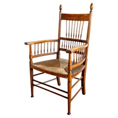 Sussex Chair Liberty Arts & Crafts William Birch E.G. Punnett Morris Style 1900s