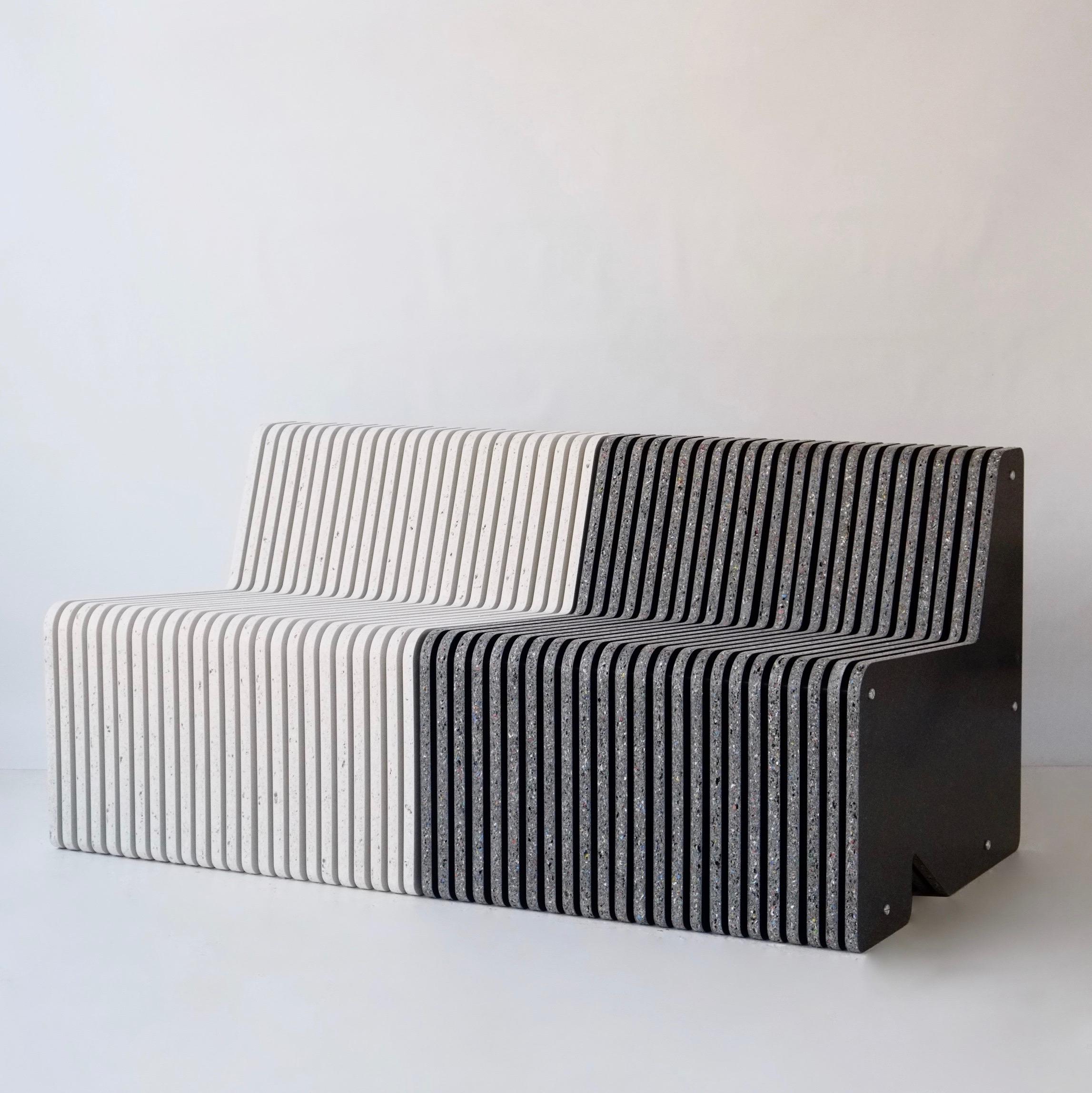 outdoor plastic bench seating