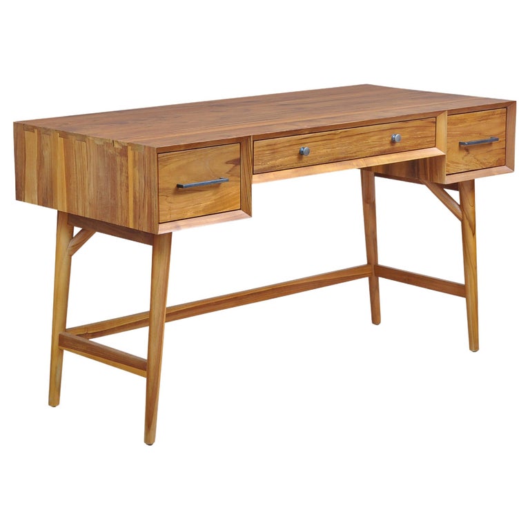 Sustainably Sourced Teak Desk For Sale at 1stDibs