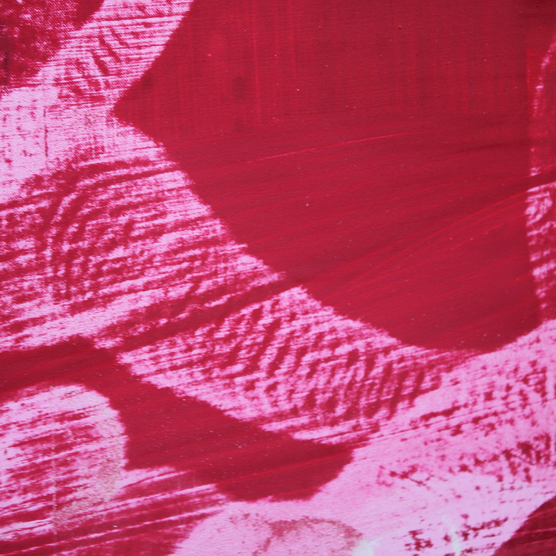 Quantum Pink 2023 von Susy Gomez Gemischte Medien auf Leinwand im Angebot 3
