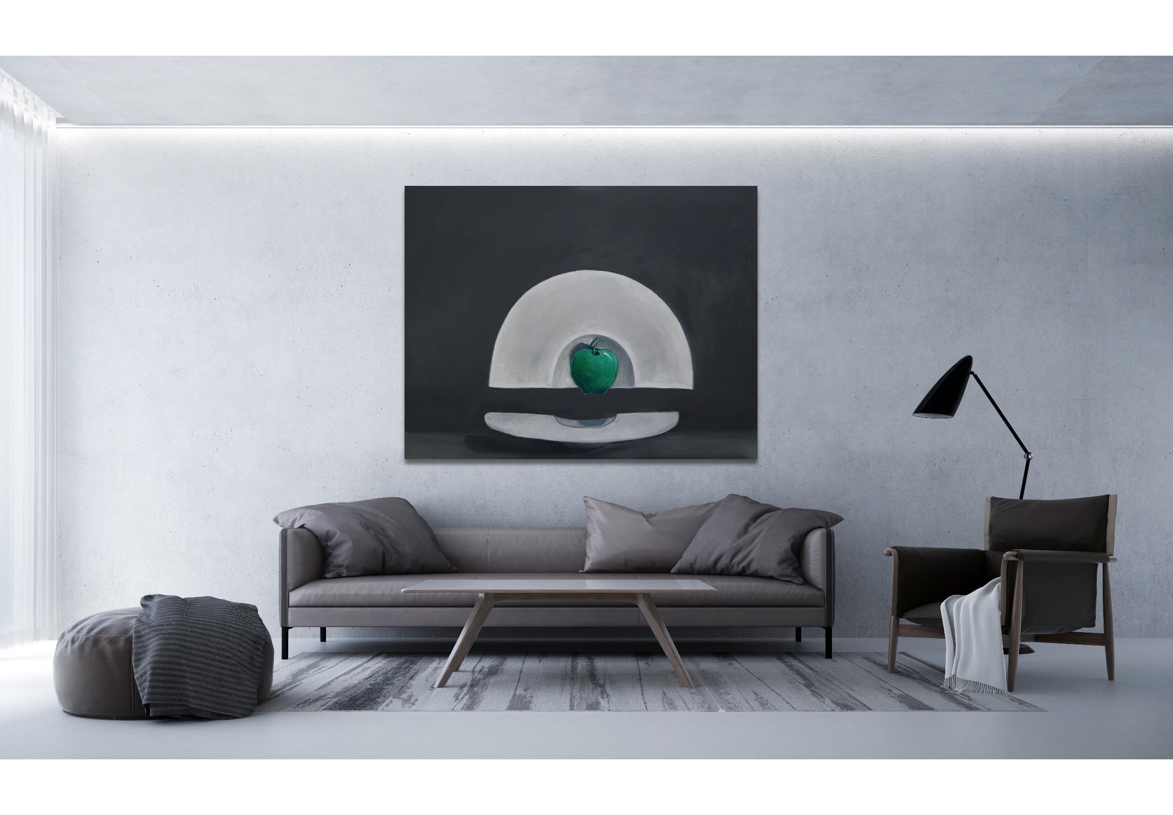 Apfel (Impressionismus), Painting, von Suthamma (Ta) Byrne