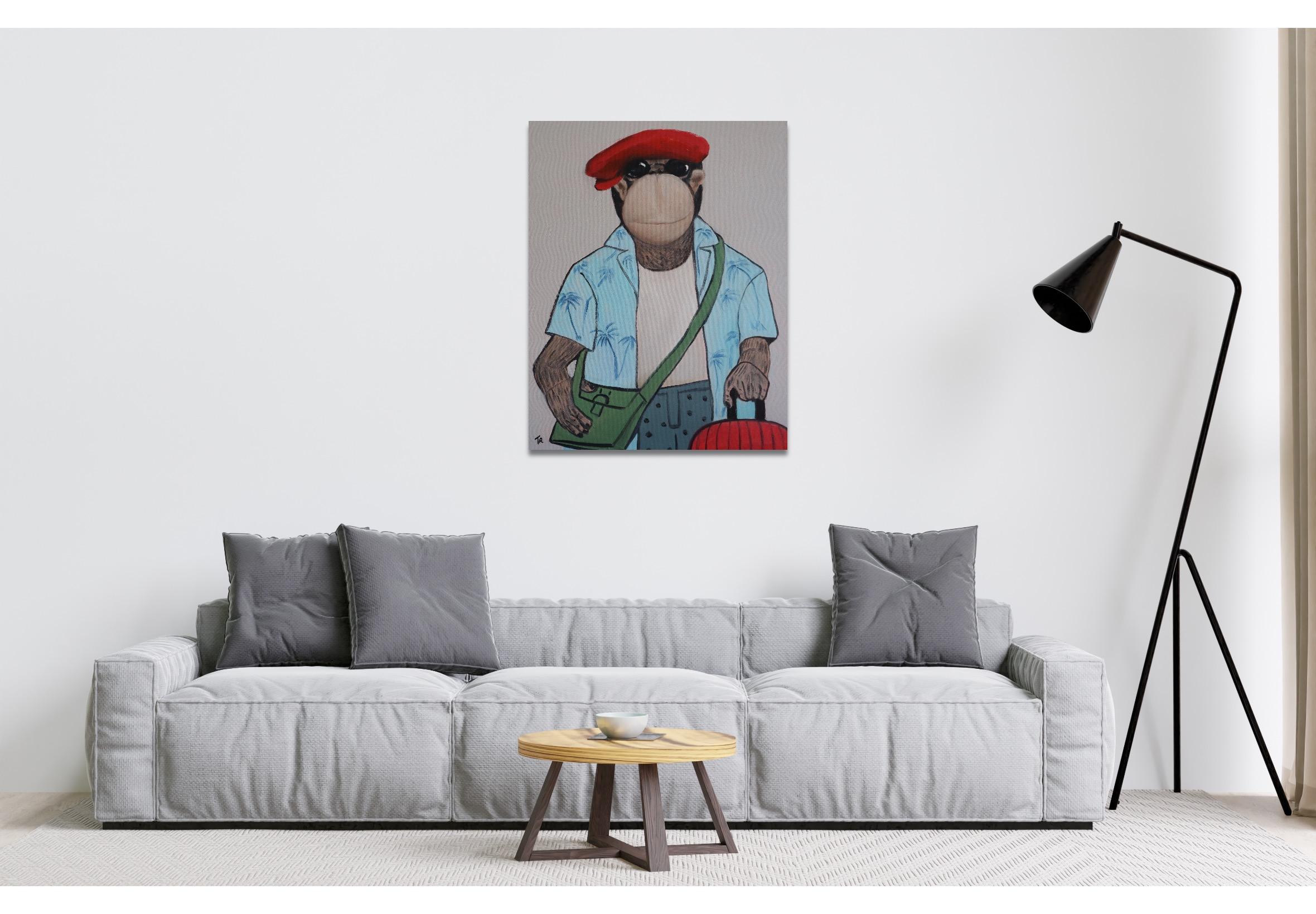 Ready to hang and free worldwide shipping.
“The longer you look at an object, the more abstract it becomes, and, ironically, the more real.” Lucian Freud 

I want my art to be unpredictable and refreshing; the paintings that I create are meant to