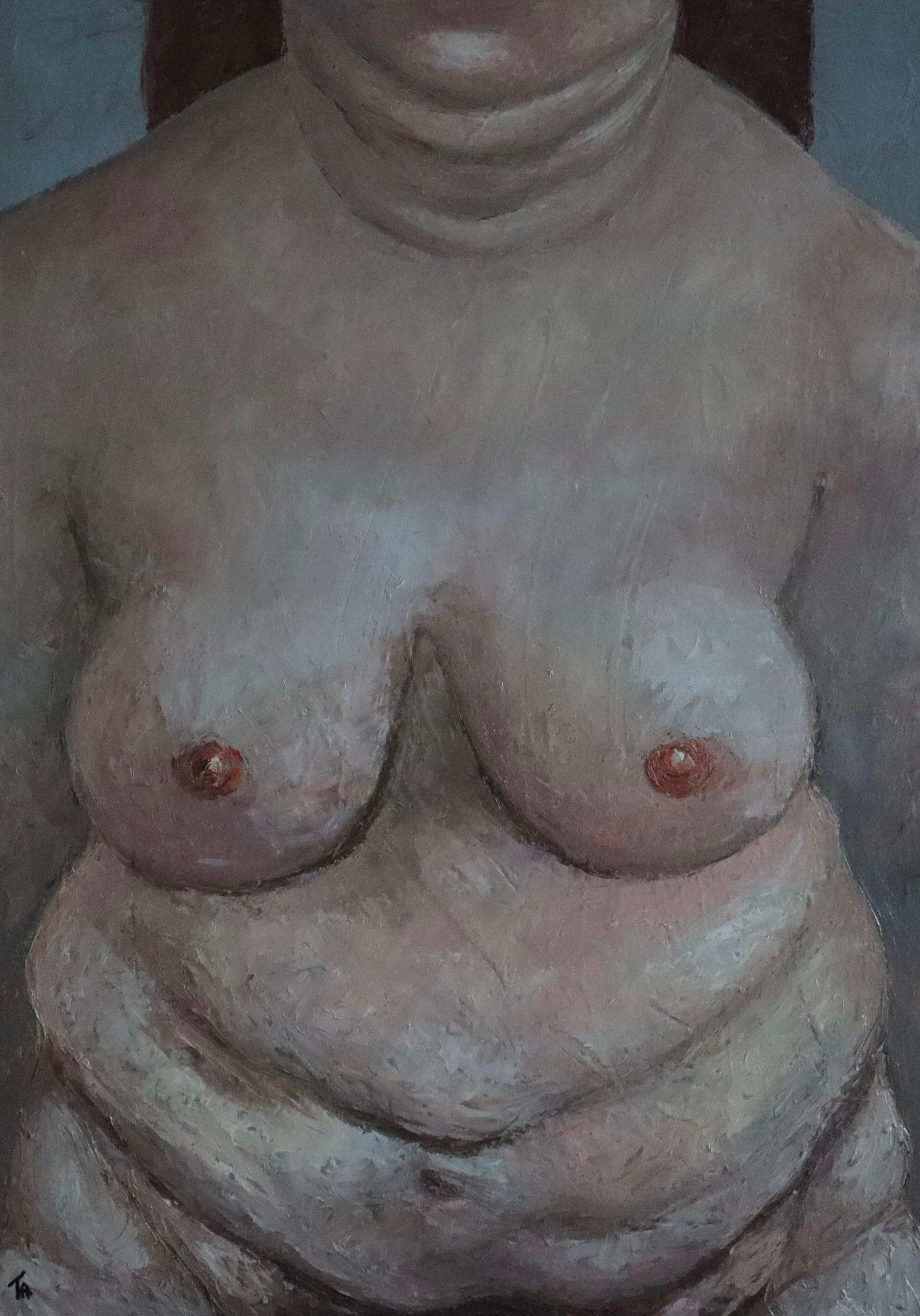 Suthamma (Ta) Byrne Portrait Painting - Nude