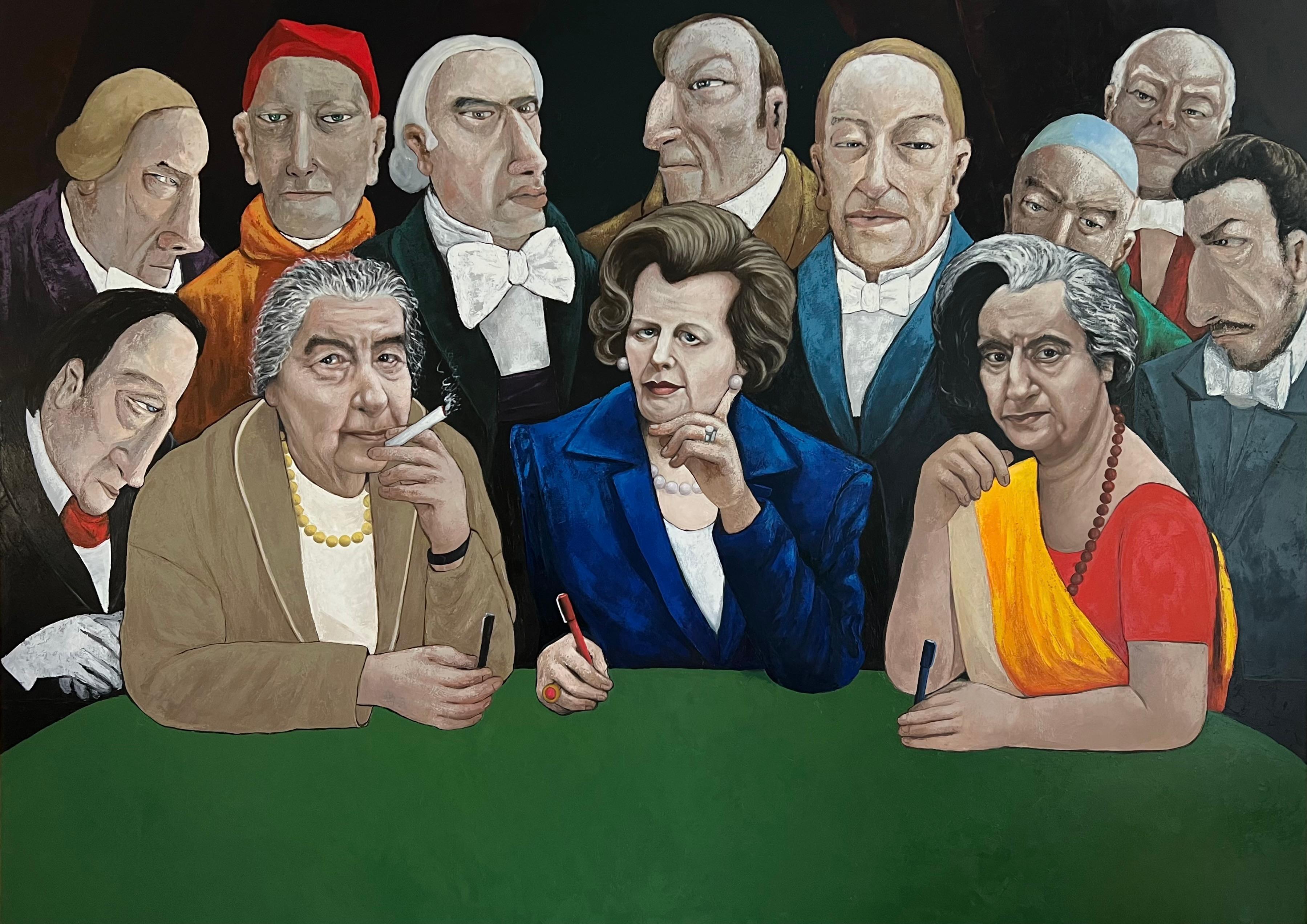 Suthamma (Ta) Byrne Figurative Painting - Powerful women who changed the world