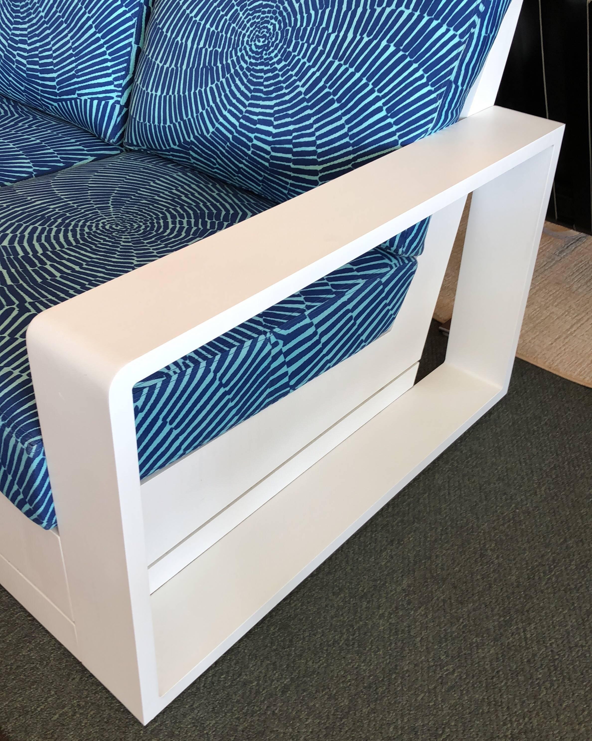Contemporary Sutherland Three-Seat Beachside Outdoor Sofa by John Hutton For Sale