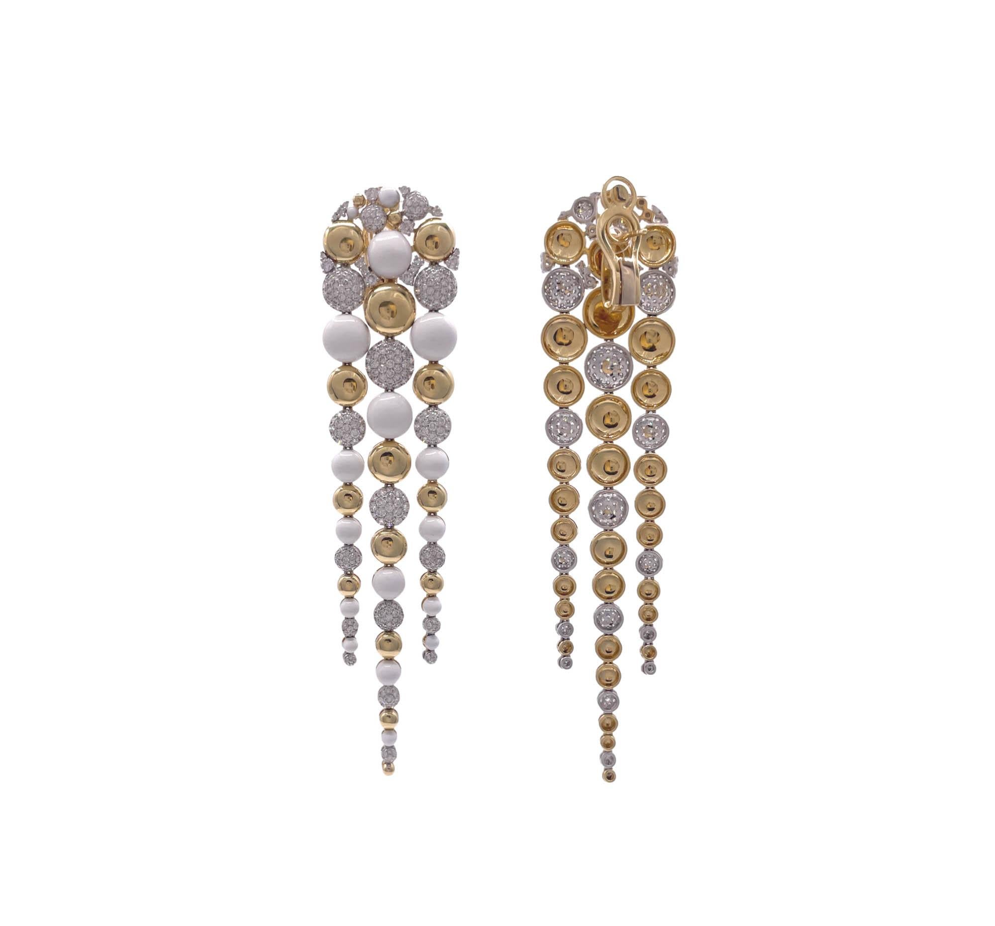 bubble drop earrings