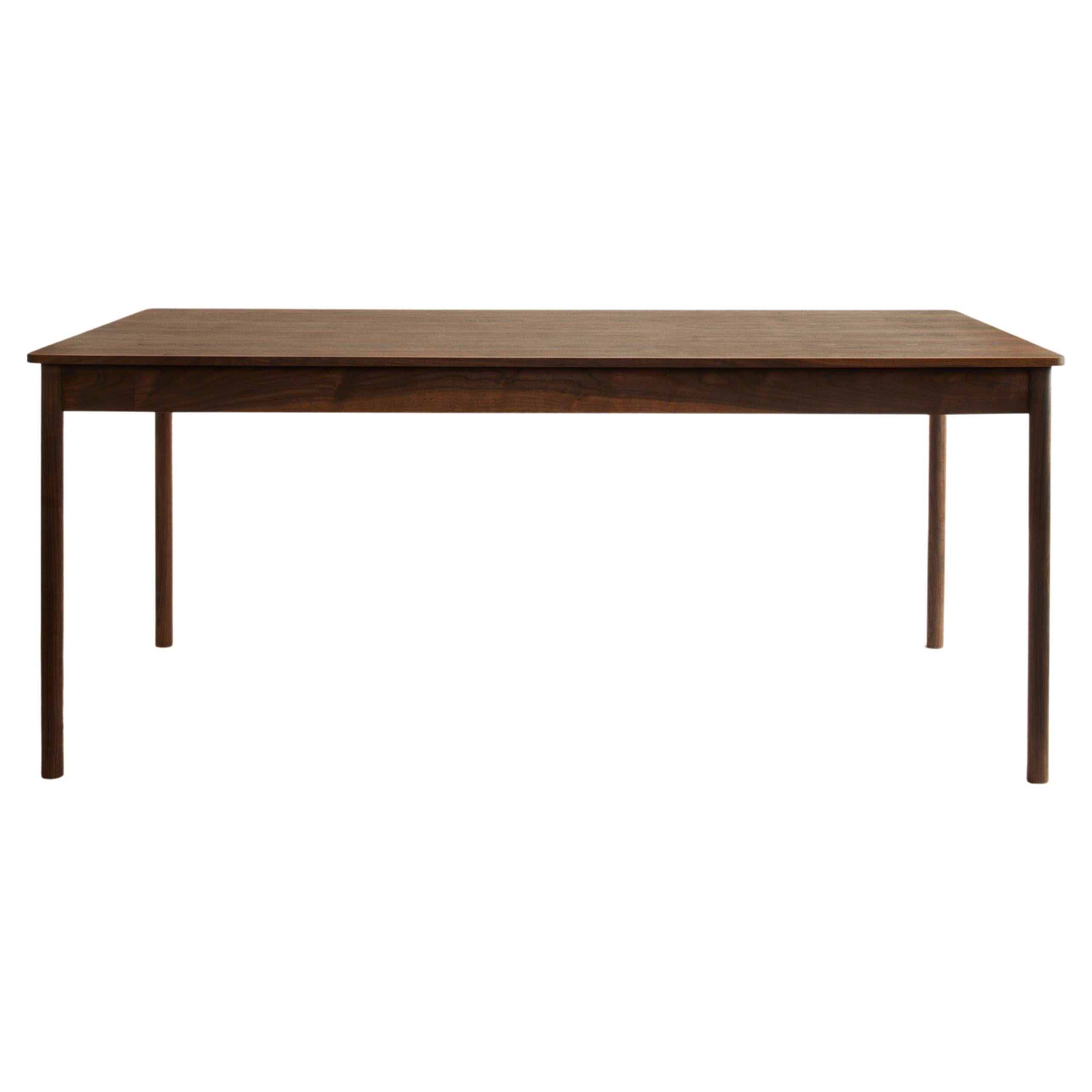 Sutton Table Handcrafted in Walnut or Oak Designed by Kevin Frankental for Lemon