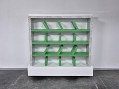 Bibliothèque Suvretta, par Ettore Sottsass pour Memphis Milano