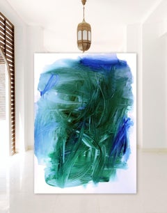 Drinking Rainwater From The Garden, Painting, Acrylic on Paper