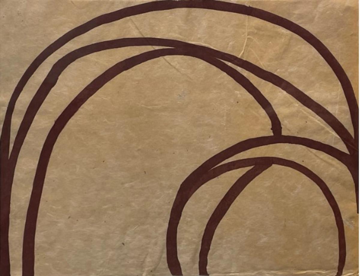 Suzan Frecon
Matrona
Acquerello su carta indiana
14 x 18 pollici

Suzan Frecon è una pittrice nota per le sue opere astratte di grandi dimensioni. L'autrice descrive la sua pratica artistica come una ricerca, affermando: "Cerco di far sì che i miei