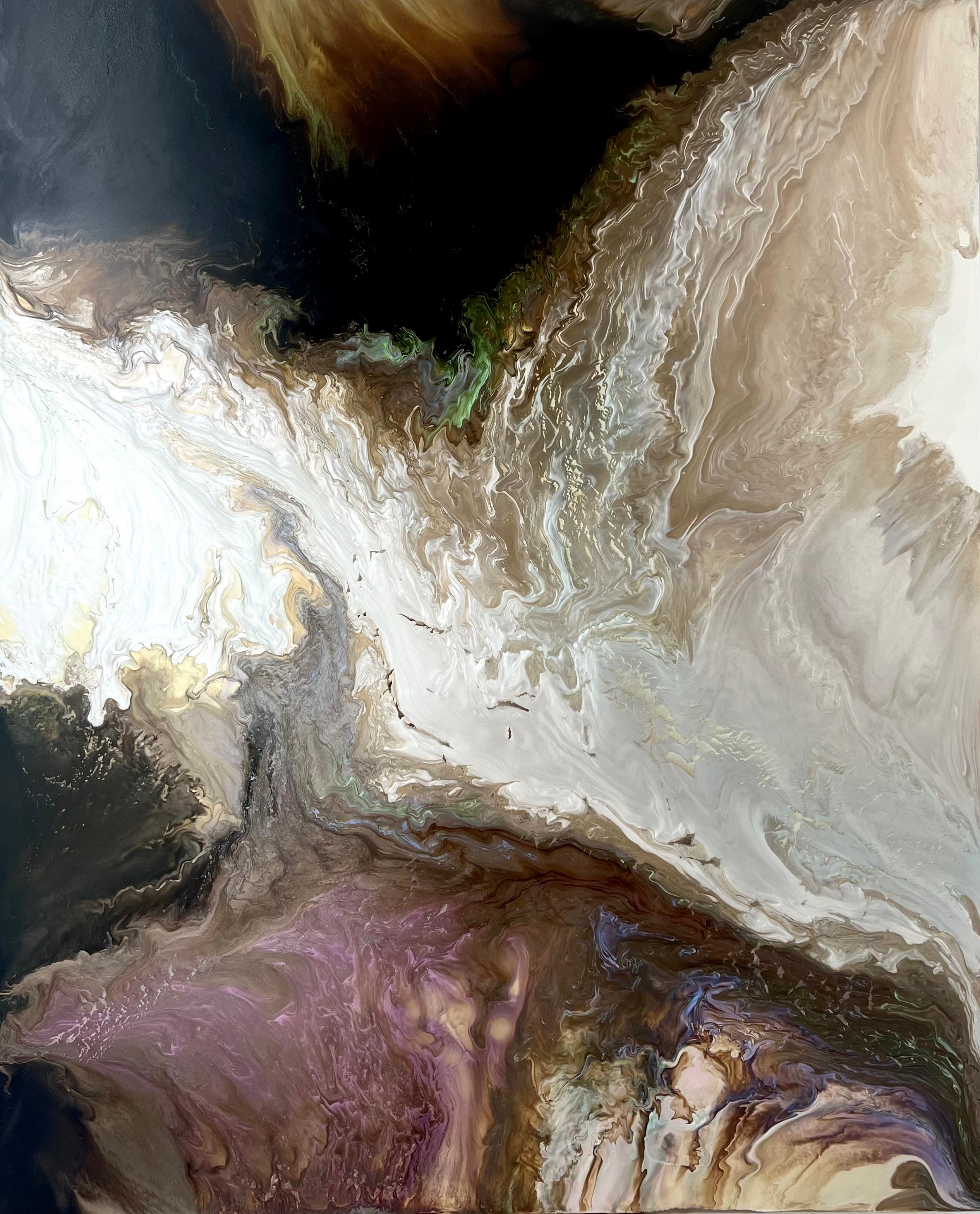 Abstract Painting di Suzan Woodruff - Canyon del Caos