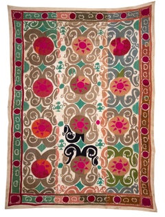 Suzani from Samarkand Uzbekistan, 1960s