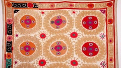 Suzani from Samarkand Uzbekistan, Mid-20th Century