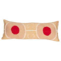 Suzani Lumbar Pillow Cover, 1960s