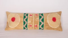 Suzani Pillow Case, Made from a Mid 20th C. Uzbek Suzani