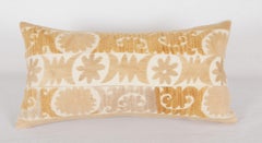 Suzani Pillow Case, Made from a Mid 20th C. Uzbek Suzani