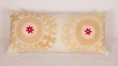 Suzani Pillow Case, Made from a Mid 20th C. Uzbek Suzani