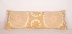 Suzani Pillow Case, Made from a Mid 20th C. Uzbek Suzani